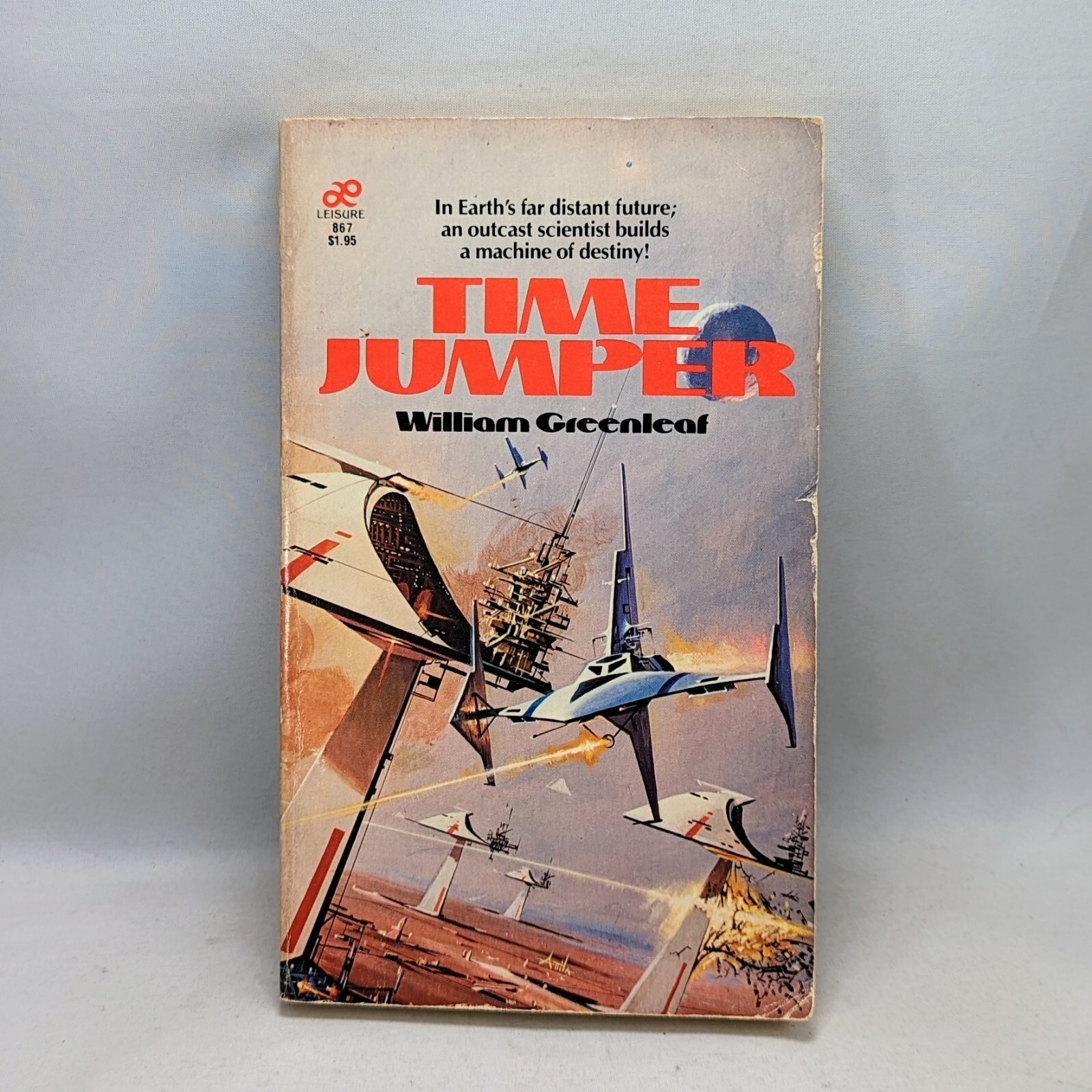 Time Jumper – William Greenleaf – Leisure 867 – Vintage 1980 1st Edition PB