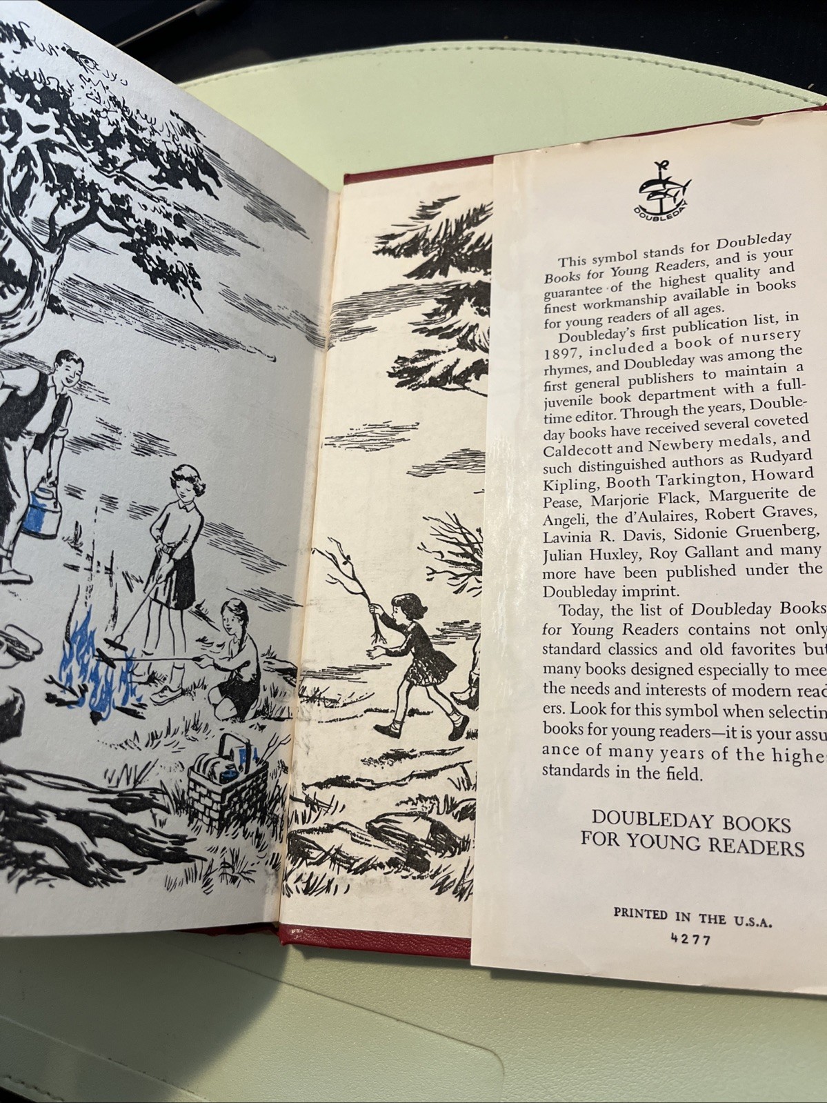 The Happy Hollisters – 1953 Book – First Book In Series – Jerry West – 1st Ed