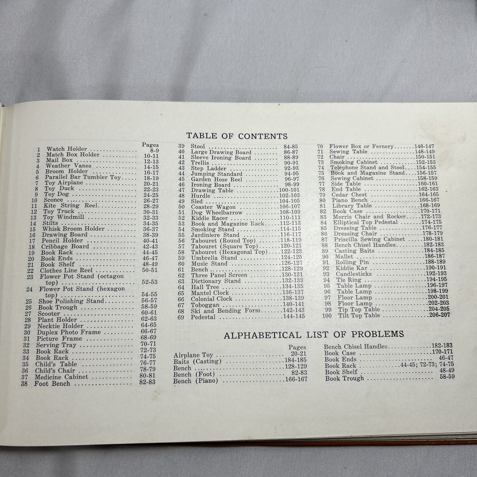 1927 PROBLEMS IN WOODWORK By William DeVette CARPENTRY Teaching Wood shop