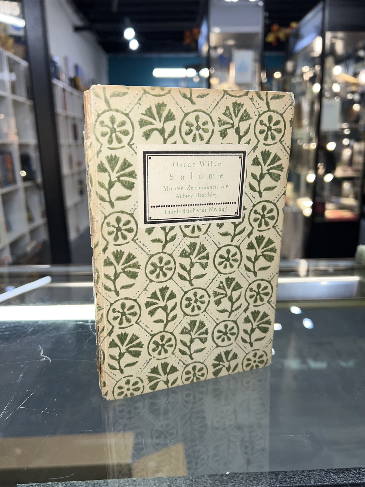 Oscar Wilde Salome Mit den Bildern von Aubrey Beardsley Insel Bücherei Nr. 247