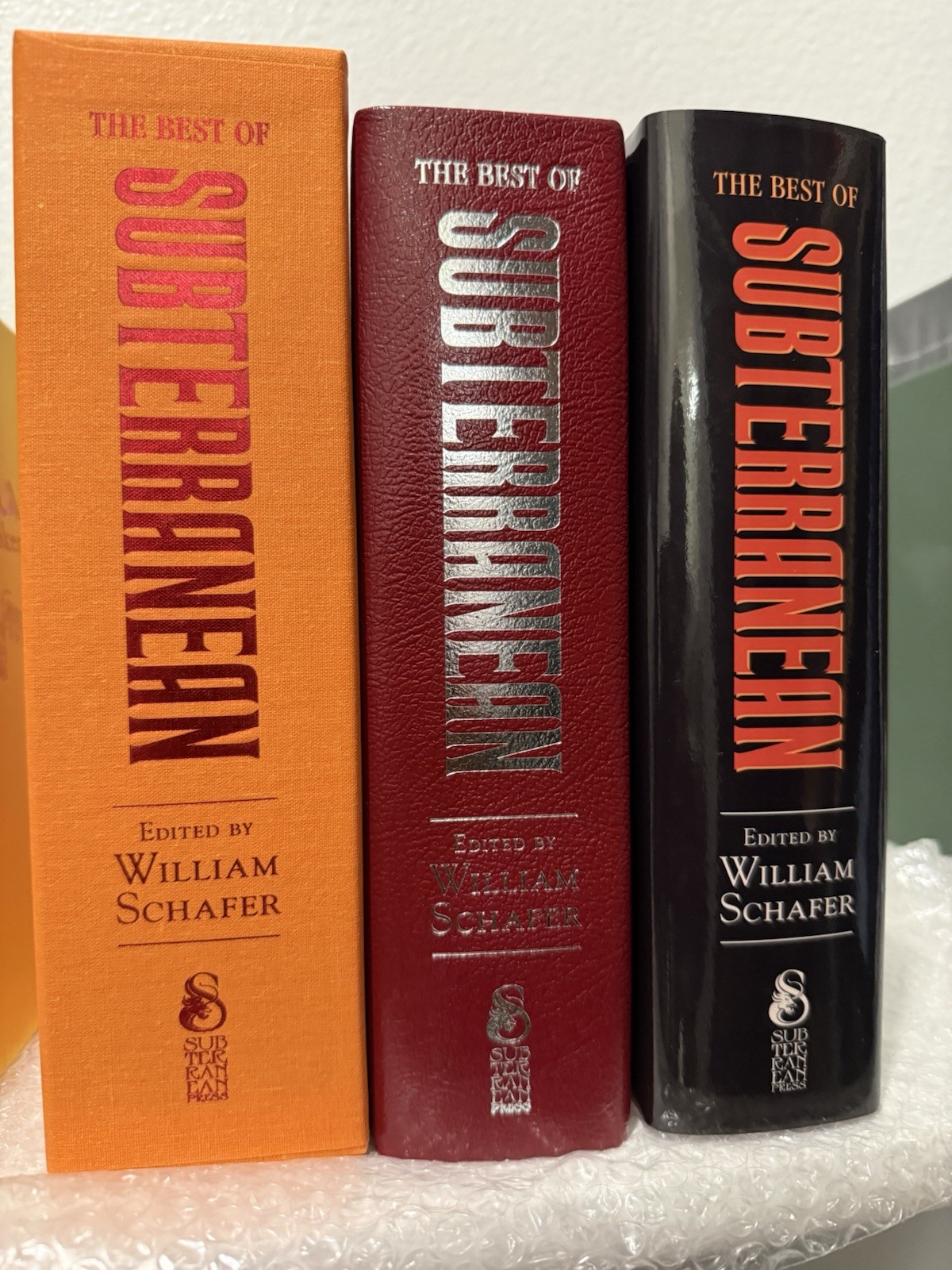 ??? The Best of Subterranean SIGNED George RR Martin, Joe Hill Numbered/LTD.