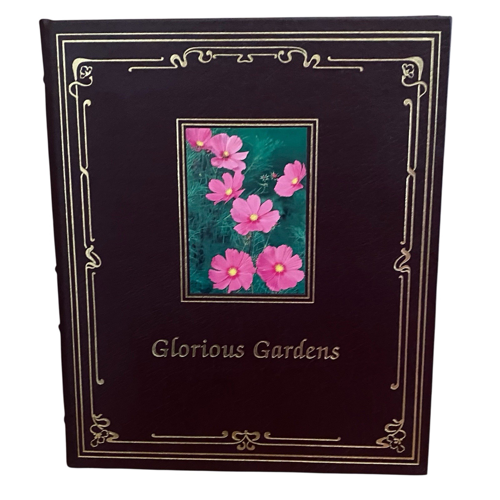 „Glorious Gardens“ Roundtable Press Leather Bound HC Jaqueline Heriteau Book