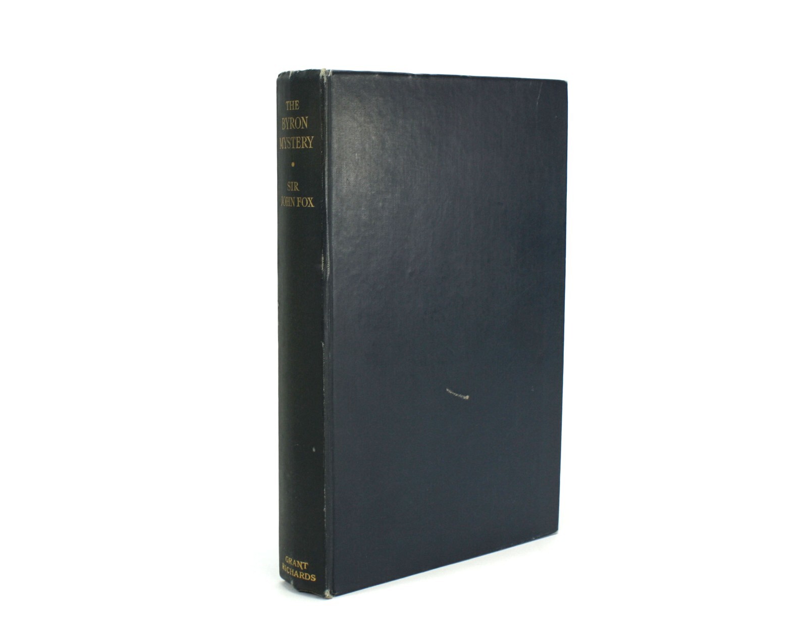 The Byron Mystery, Sir John C. Fox, 1924, 1st edition. William St Clair owned