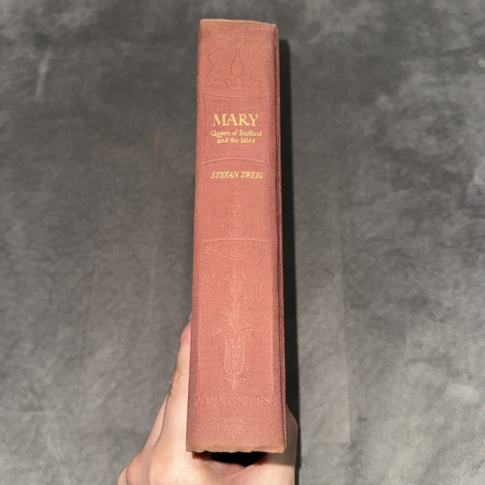 Mary Queen of Scotland and The Isles by Stefan Zweig 1935 Vtg Illustrated