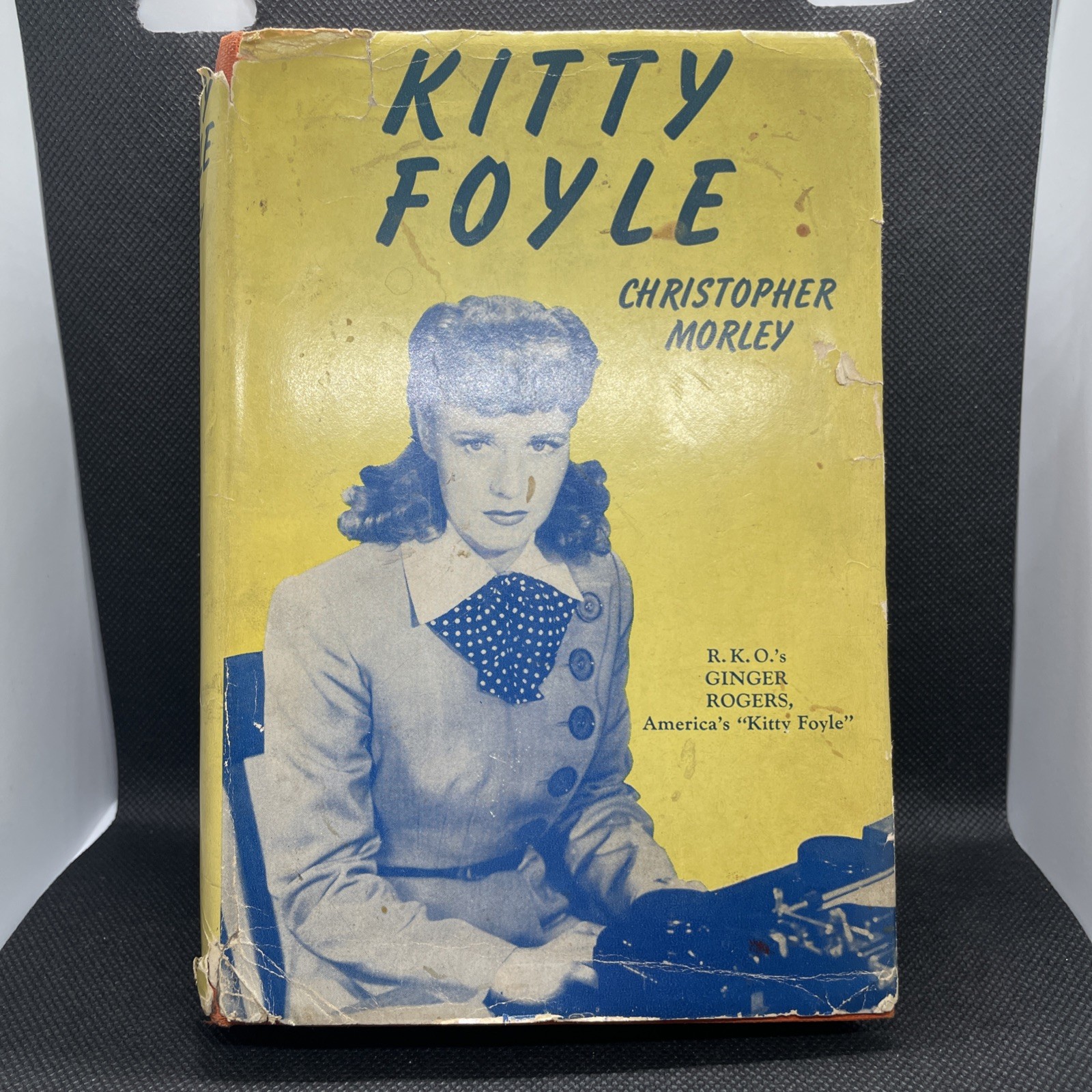 Kitty Foyle by Christopher Morley 1939, Good Condition Grosset & Dunlap