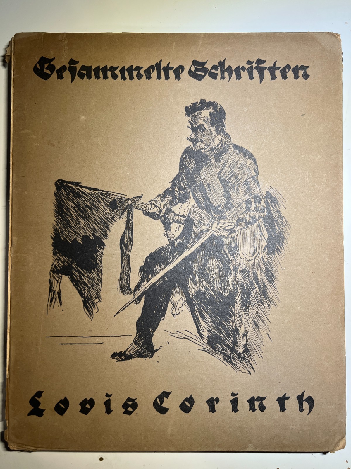 1920 Lovis Corinth „Gesammelte Schriften“ Volume 1 – Illustrated Art Book