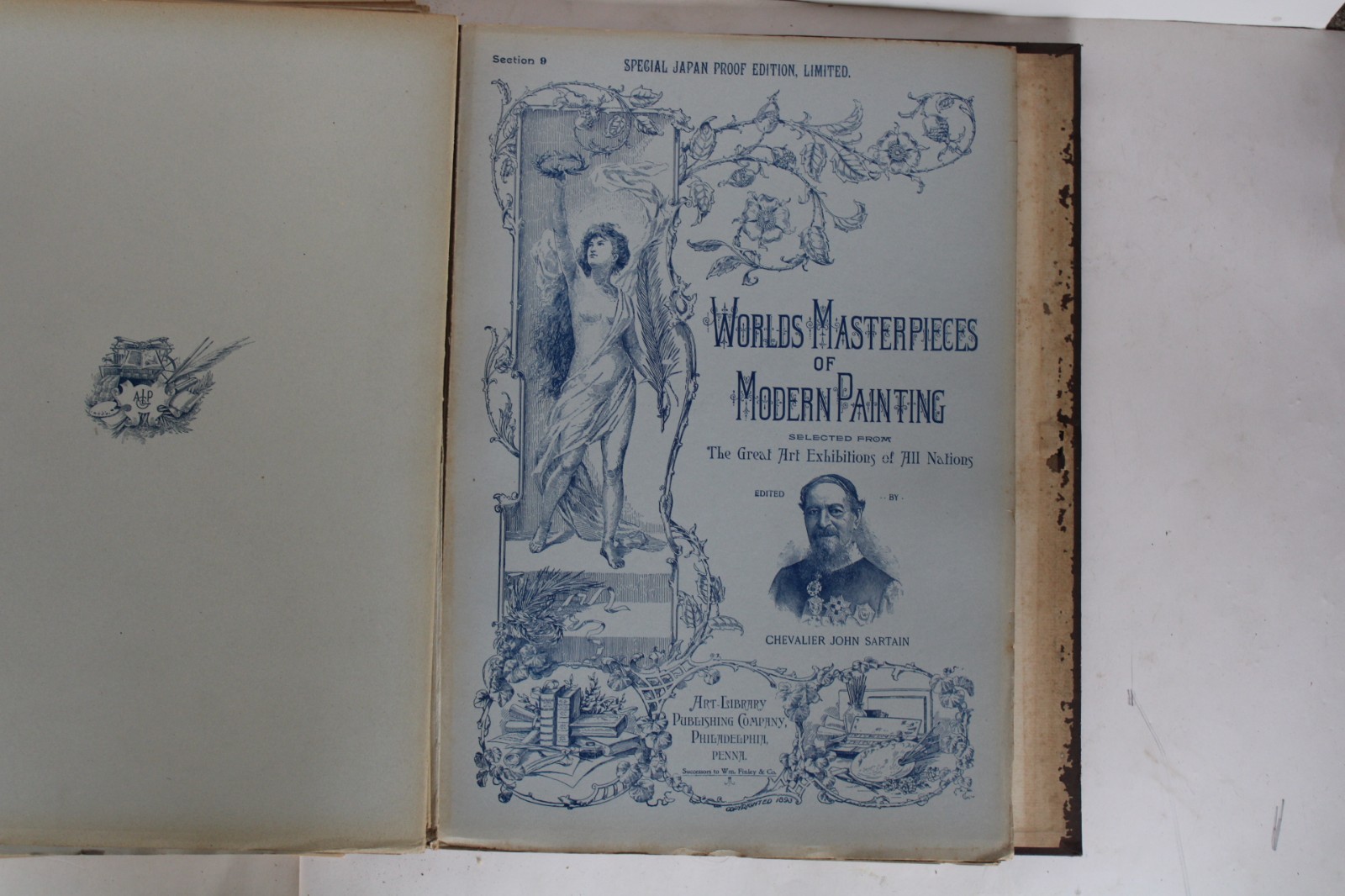RARE 1893 Sartain’s World’s Masterpieces, Modern Paintings Art Folio Book (1-10)