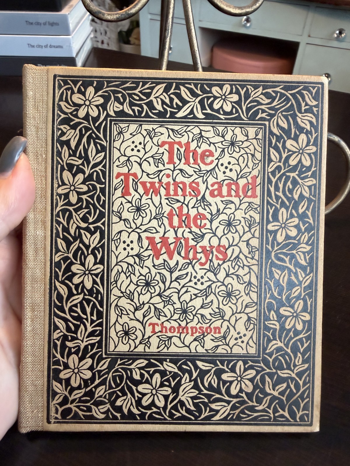 The Twins and the Whys 1906 Susan F Thompson Paul Elder Fairy Tale Book
