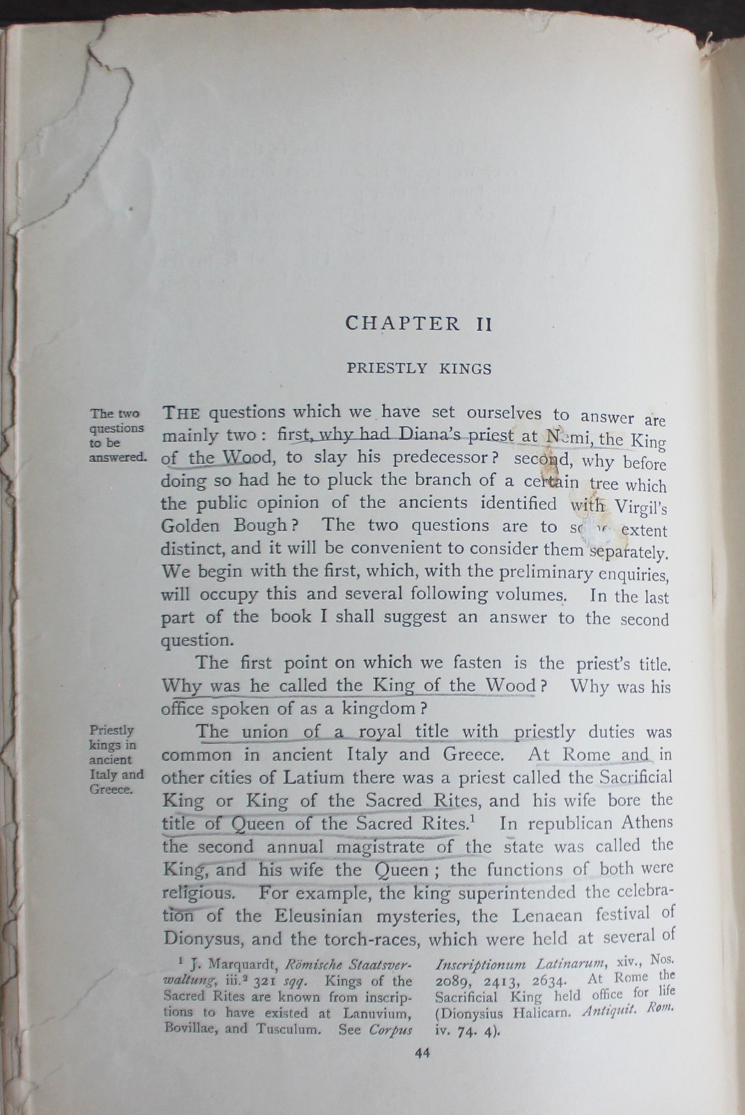 Rare Antique Old Book Magic Art 1913 Occult Telepathy Sun God King Religion + ?