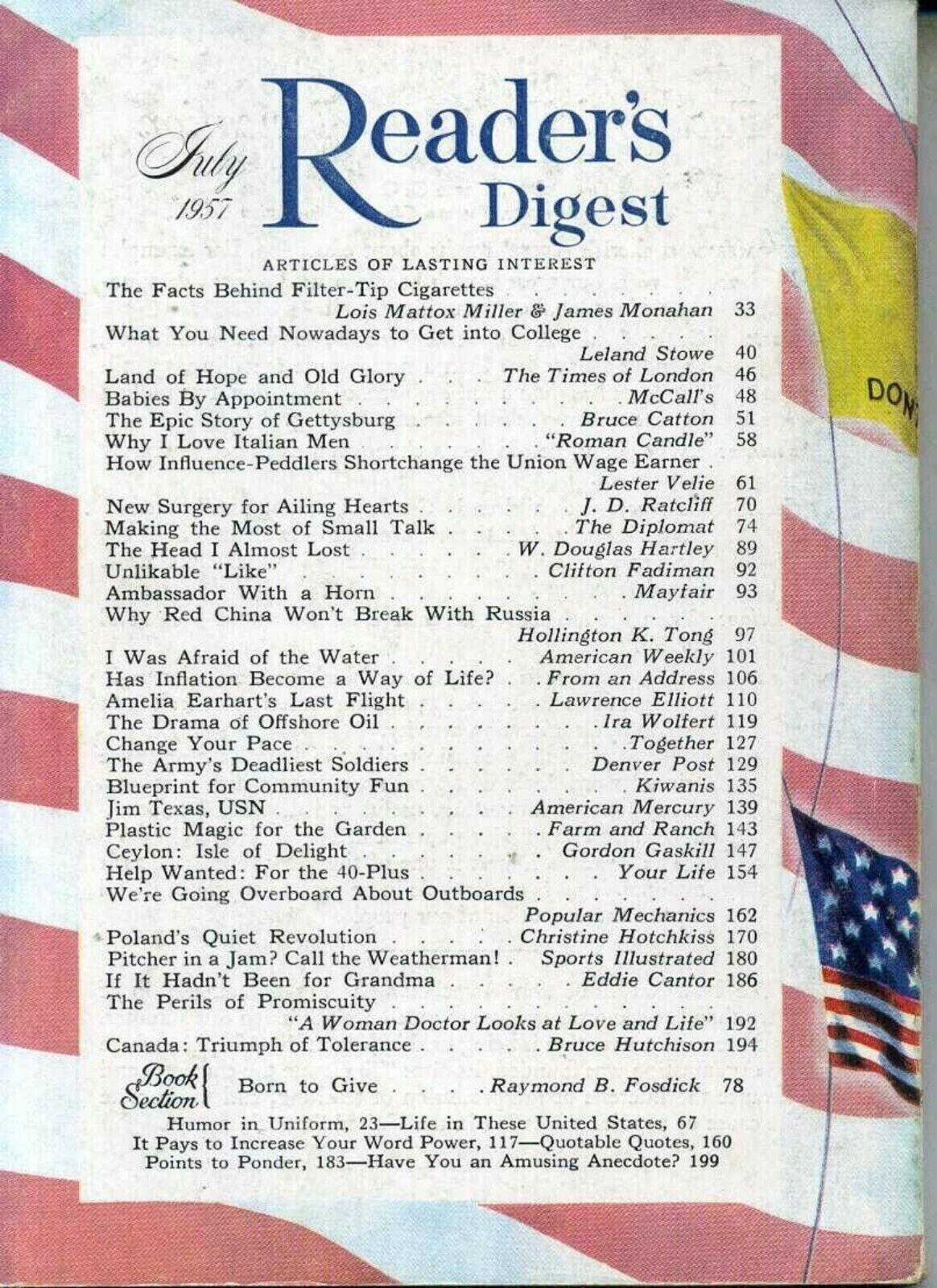 THE READER’S DIGEST 1950S 120 Select Issue Collection On USB Flash Drive