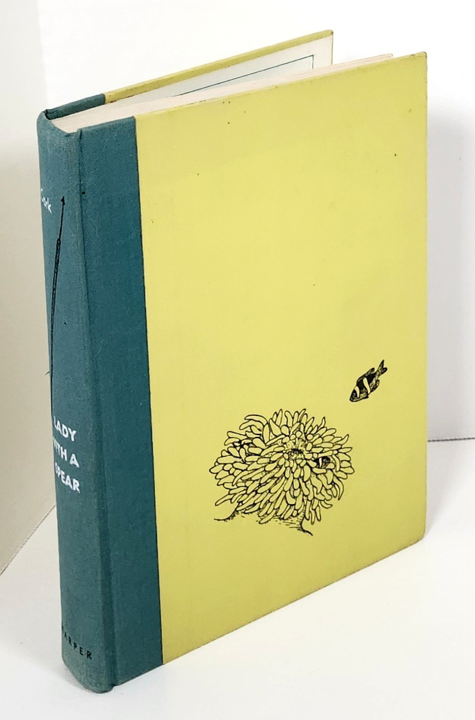 Lady With A Spear by Eugenie Clark (1st Ed. 1953 HC) Shark Lady Memoir-Science