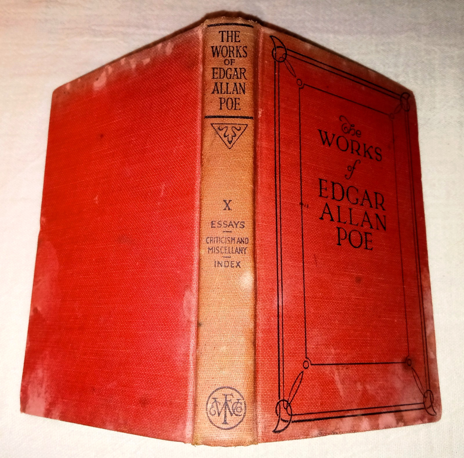 1904 Edgar Allan Poe on Scams Frauds Petty Thefts + Macabre Story of Death , etc