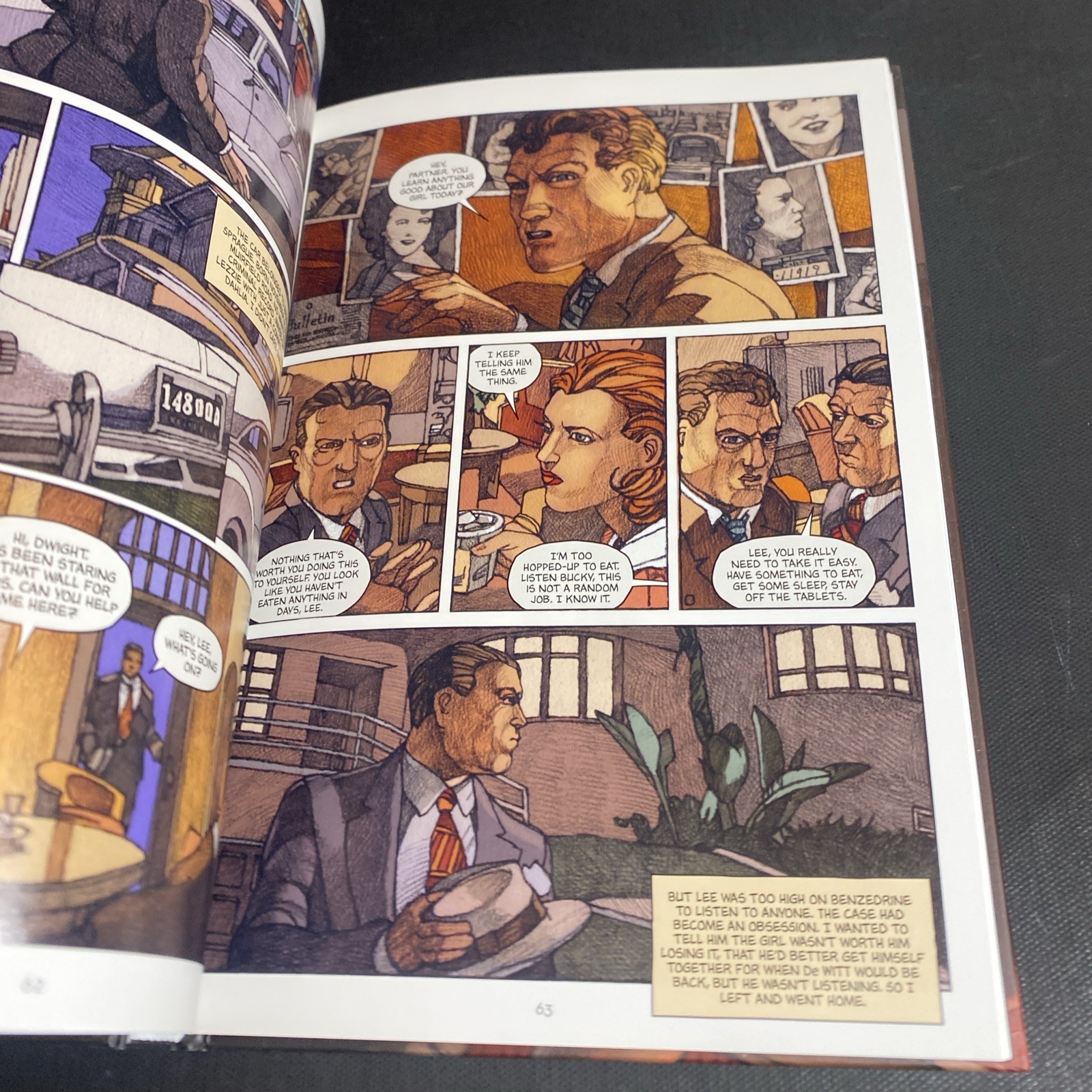 The Black Dahlia, Crime Graphic Novel – James Ellroy… / FHB