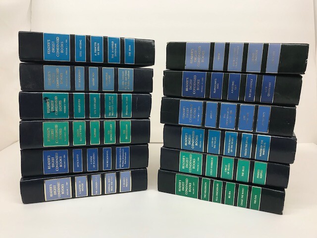 12 Pattern only Readers Digest books lot of hardcover books collection -GOOD