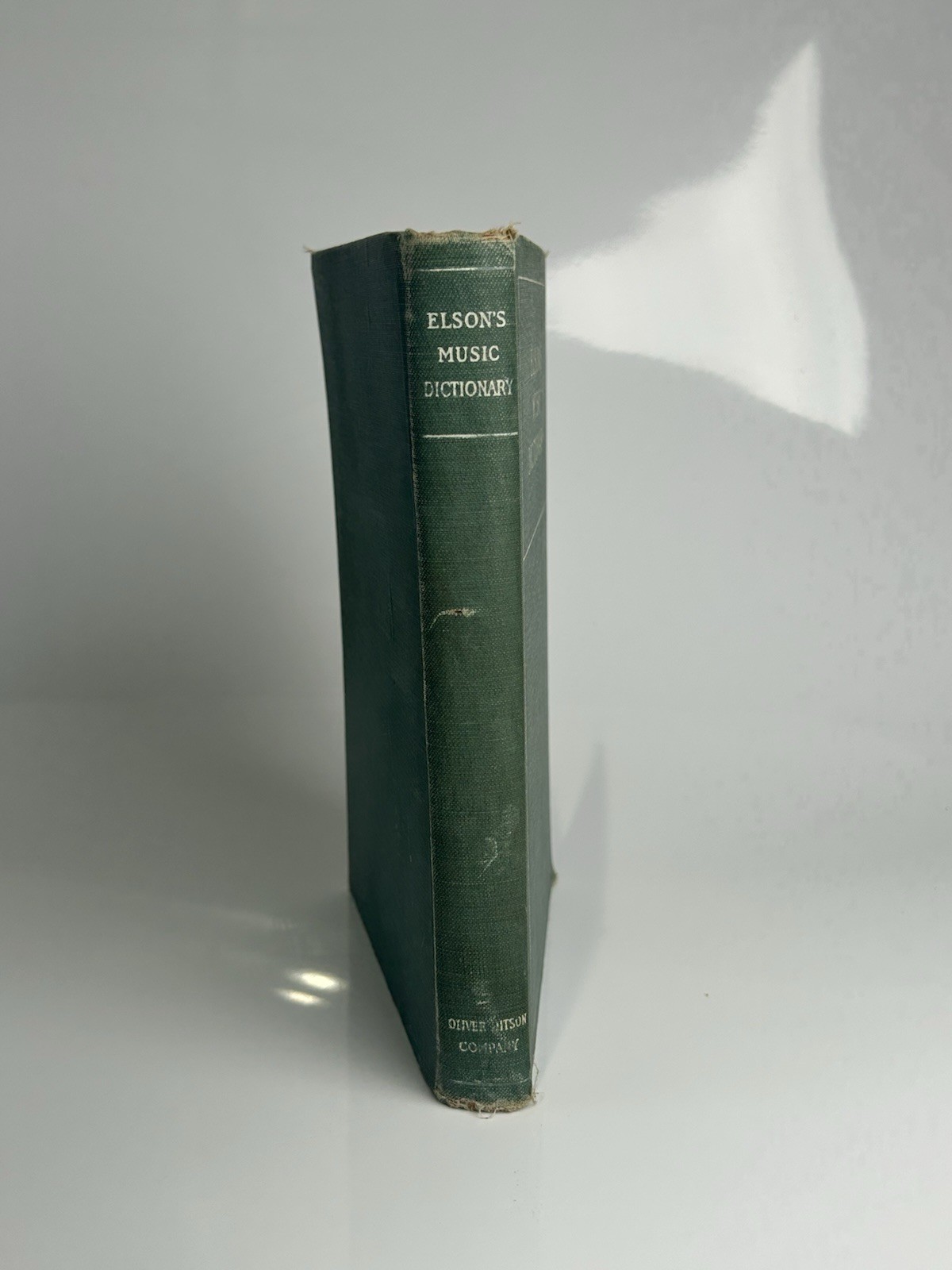 Elson’s Music Dictionary By Louis C. Elson 1905 Edition HC Book