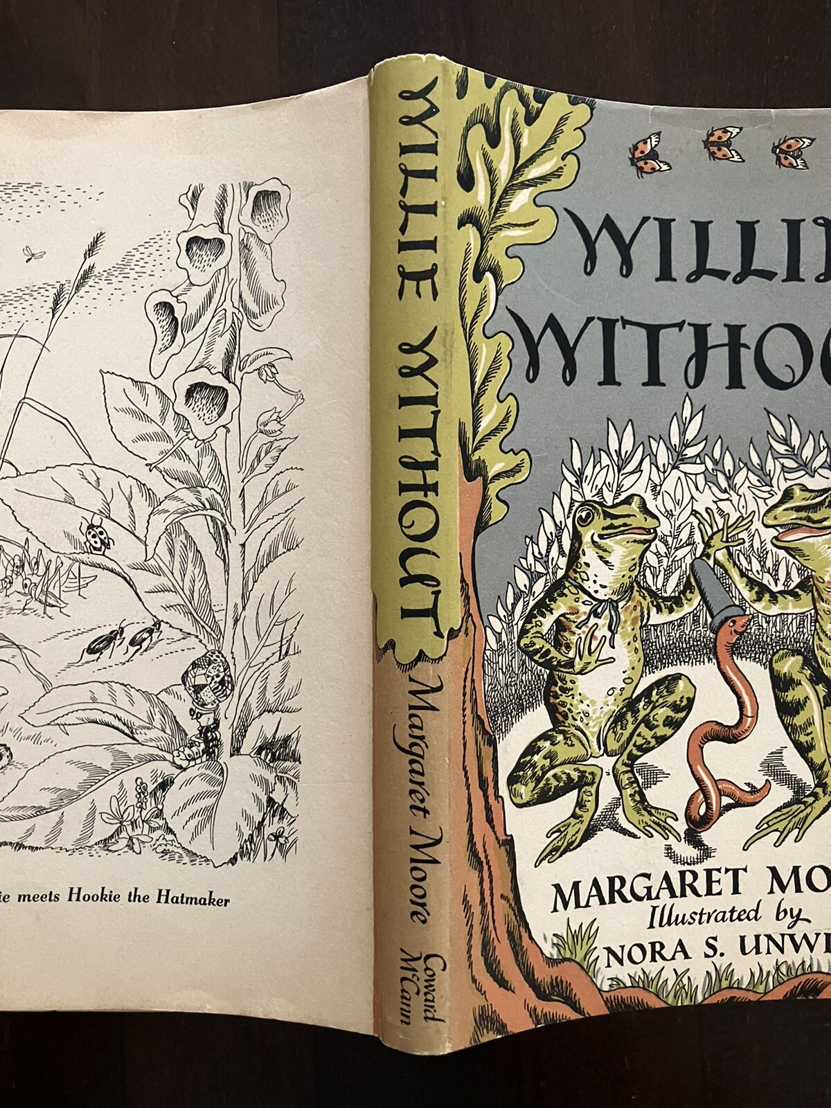 Margaret Moore/Willie Without/HBDJ/First Edition/1951/Nora Unwin