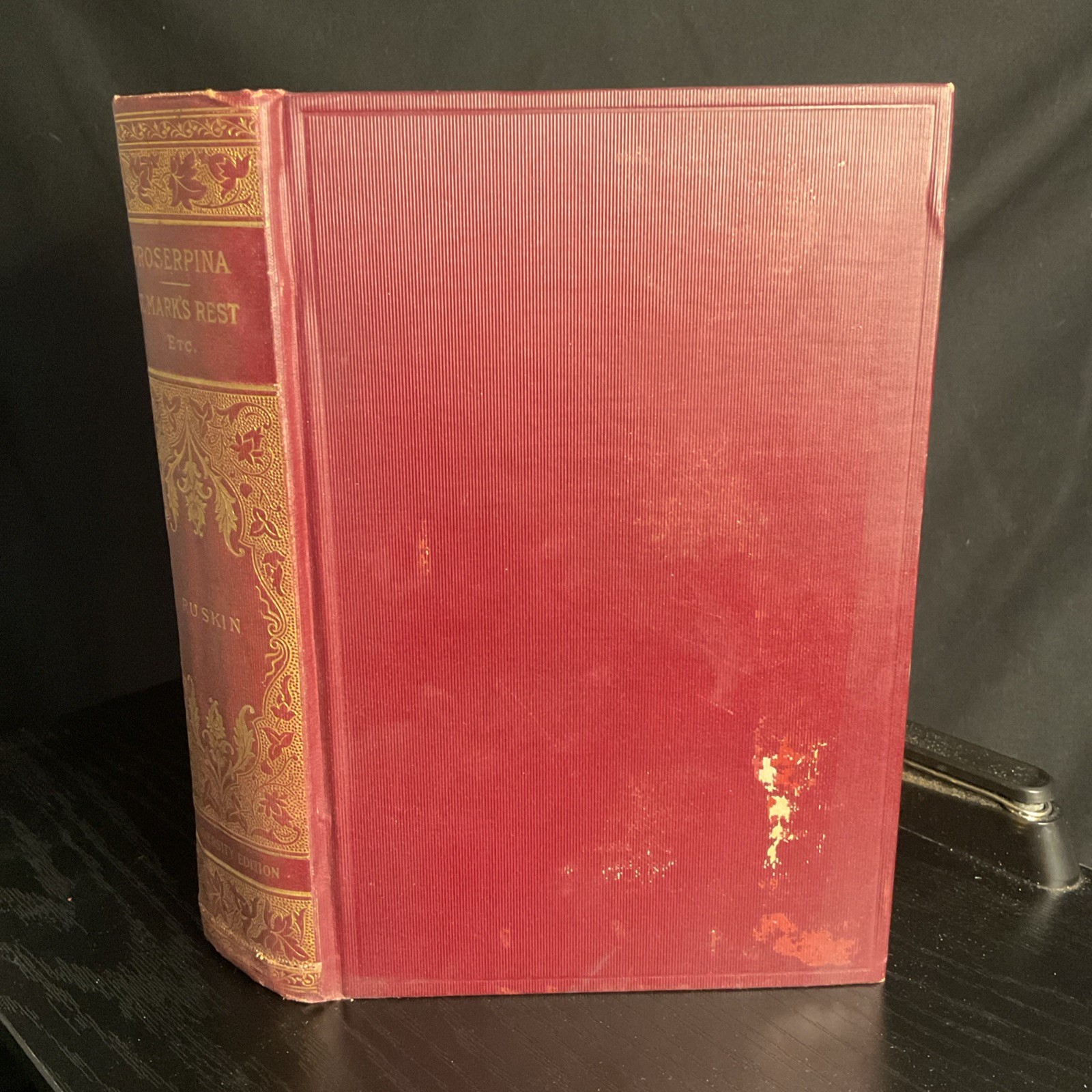 John Ruskin Proserpina St. Mark’s Rest Etc VTG Pre-1899 CLOTH HC ILLUSTRATED