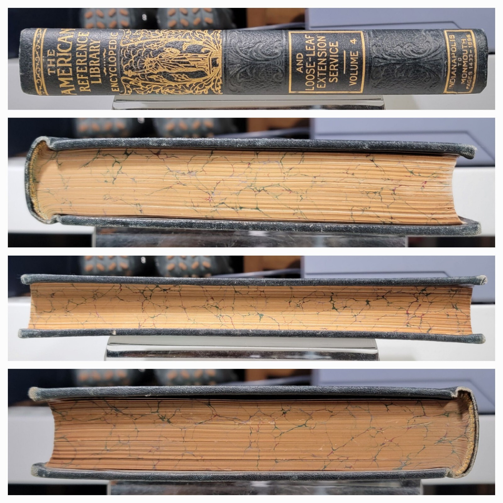 American Reference Library Encyclopedic Vol 4 Practical Authoritative Knowledge