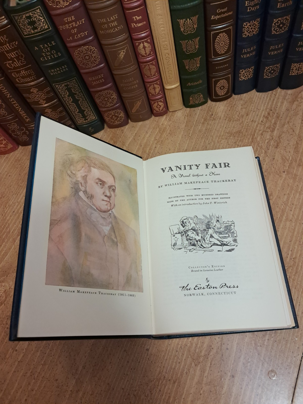 Vanity Fair by William Makepeace Thackeray Easton Press Collectors Edition