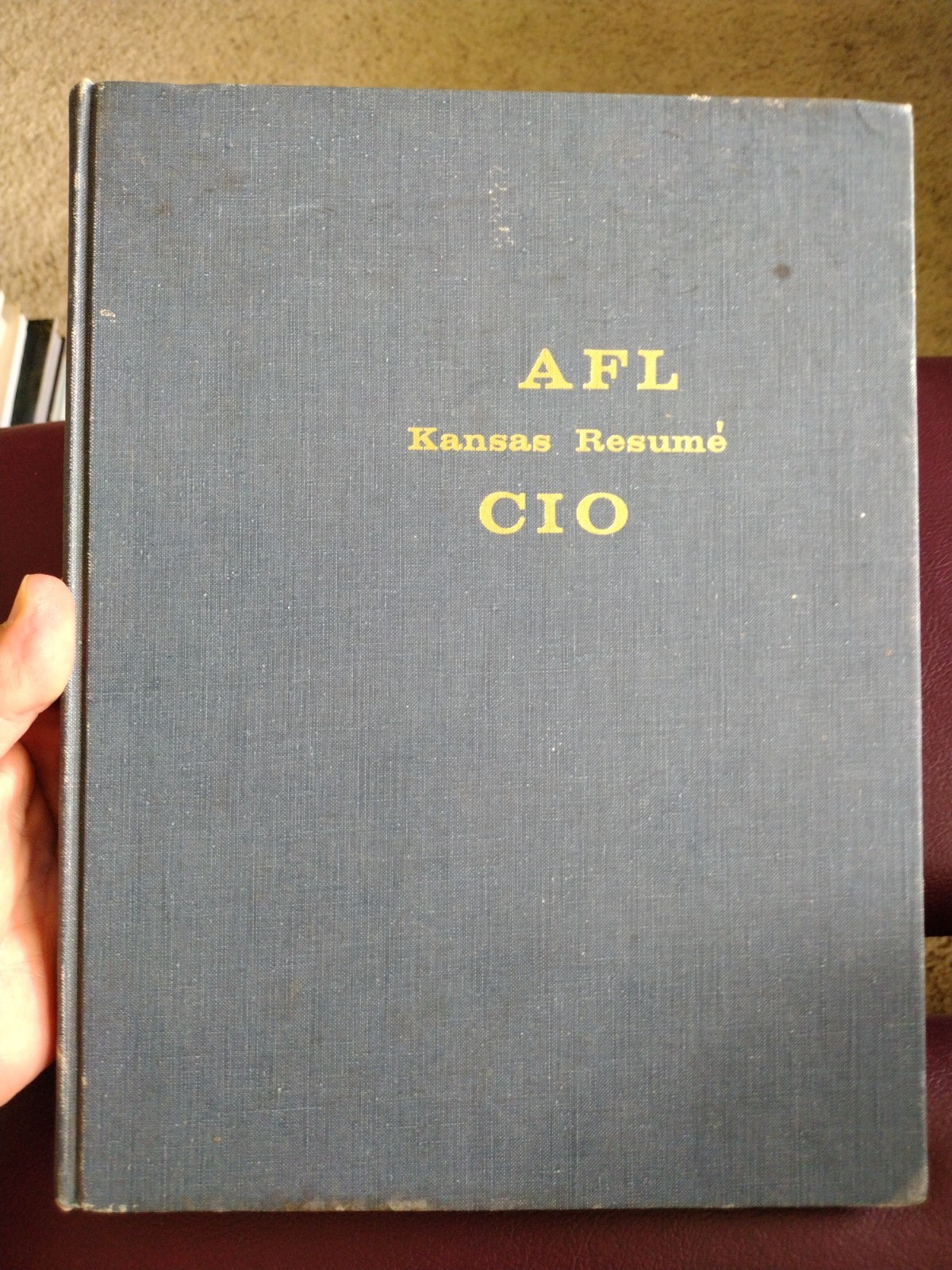 AFL CIO Kansas Resume Centennial History Kansas Labor and Industry