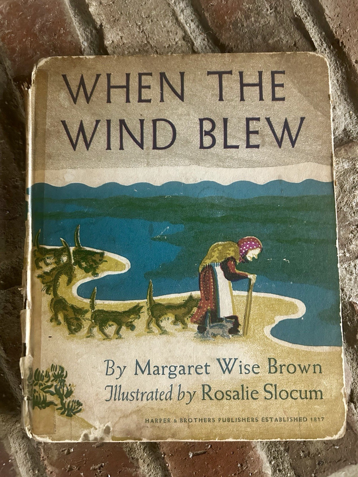 WHEN THE WIND BLEW Brown, Margaret Wise 1937 First Edition First Printing