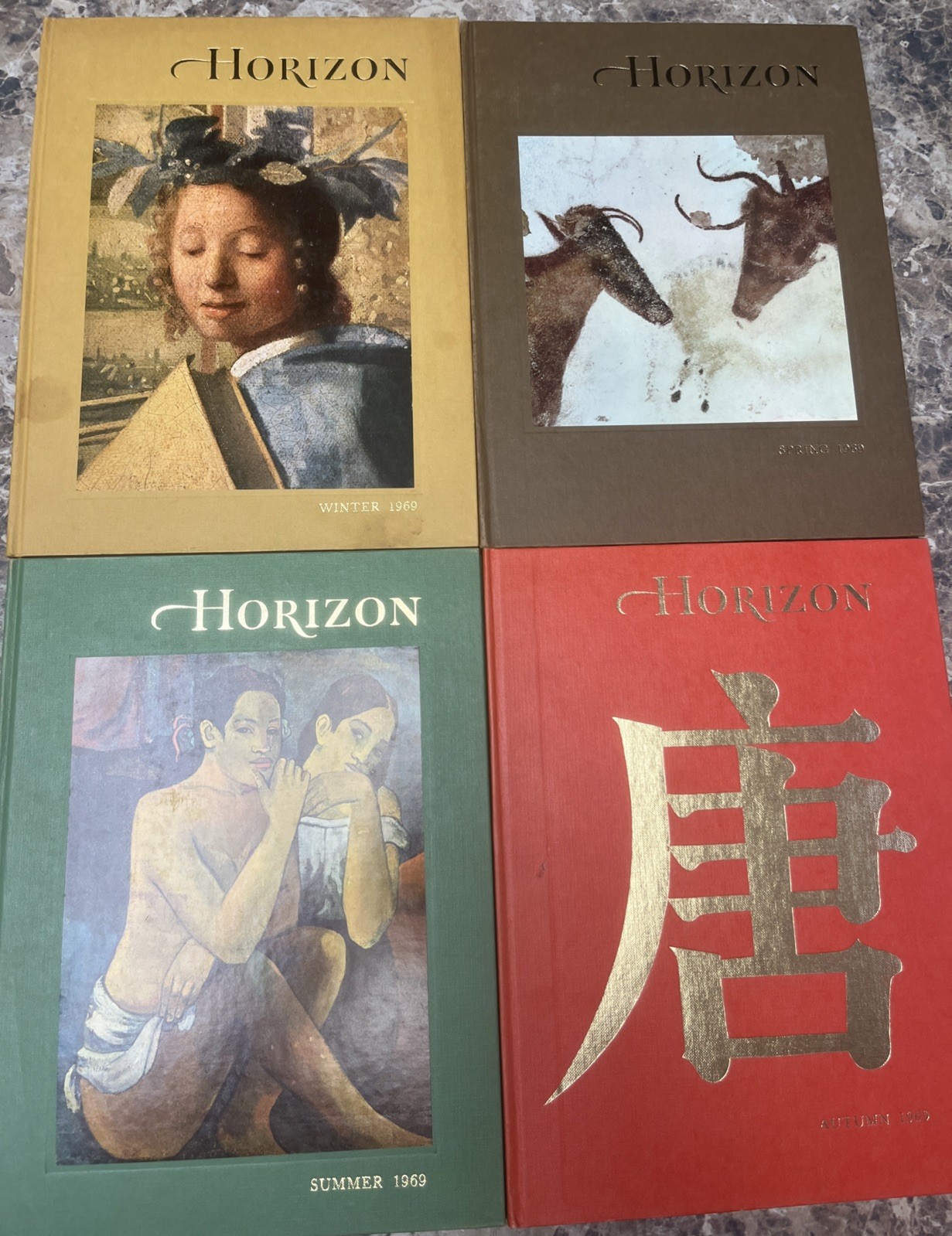 Horizon Magazine of the Arts VOL. XI No’s. 1-4 1969 Complete Set Spring-Winter