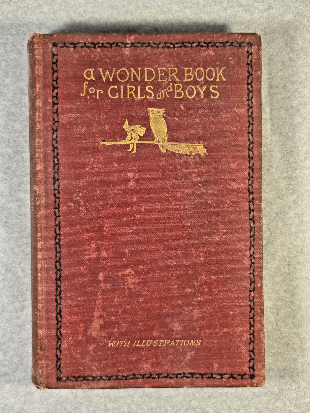 The Wonder-Book for Girls and Boys by Nathaniel Hawthorne 1883 HC