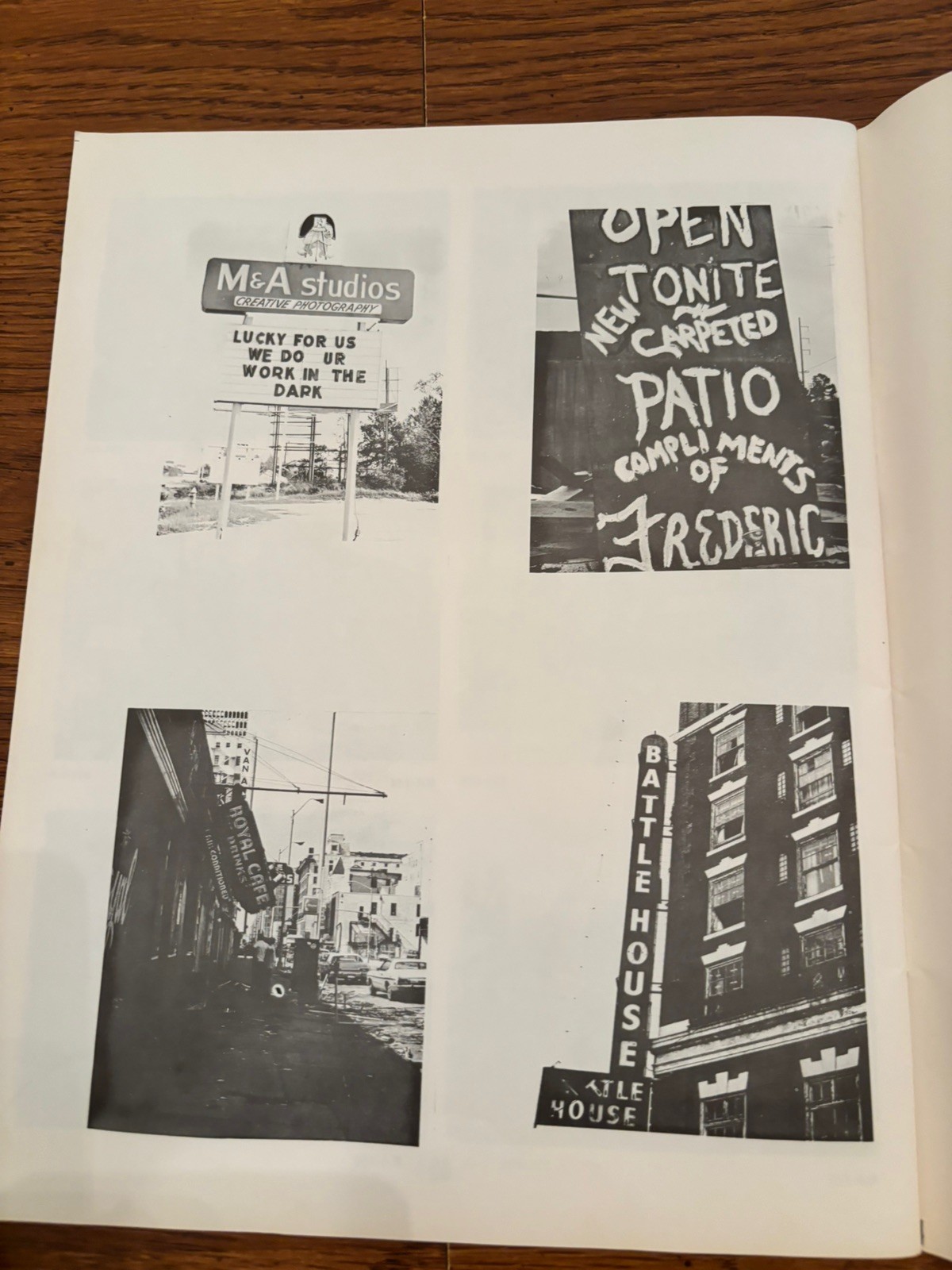 A WIND CALLED FREDERIC PHOTO DOCUMENTARY 1979 HISTORY MOBILE