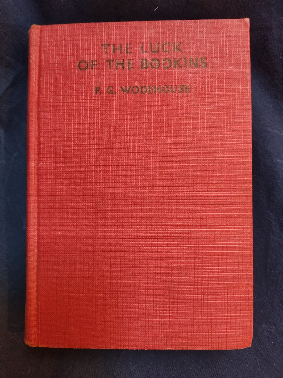 The Luck of the Bodkins P. G. Wodehouse 1935 First Edition McClelland & Stewart