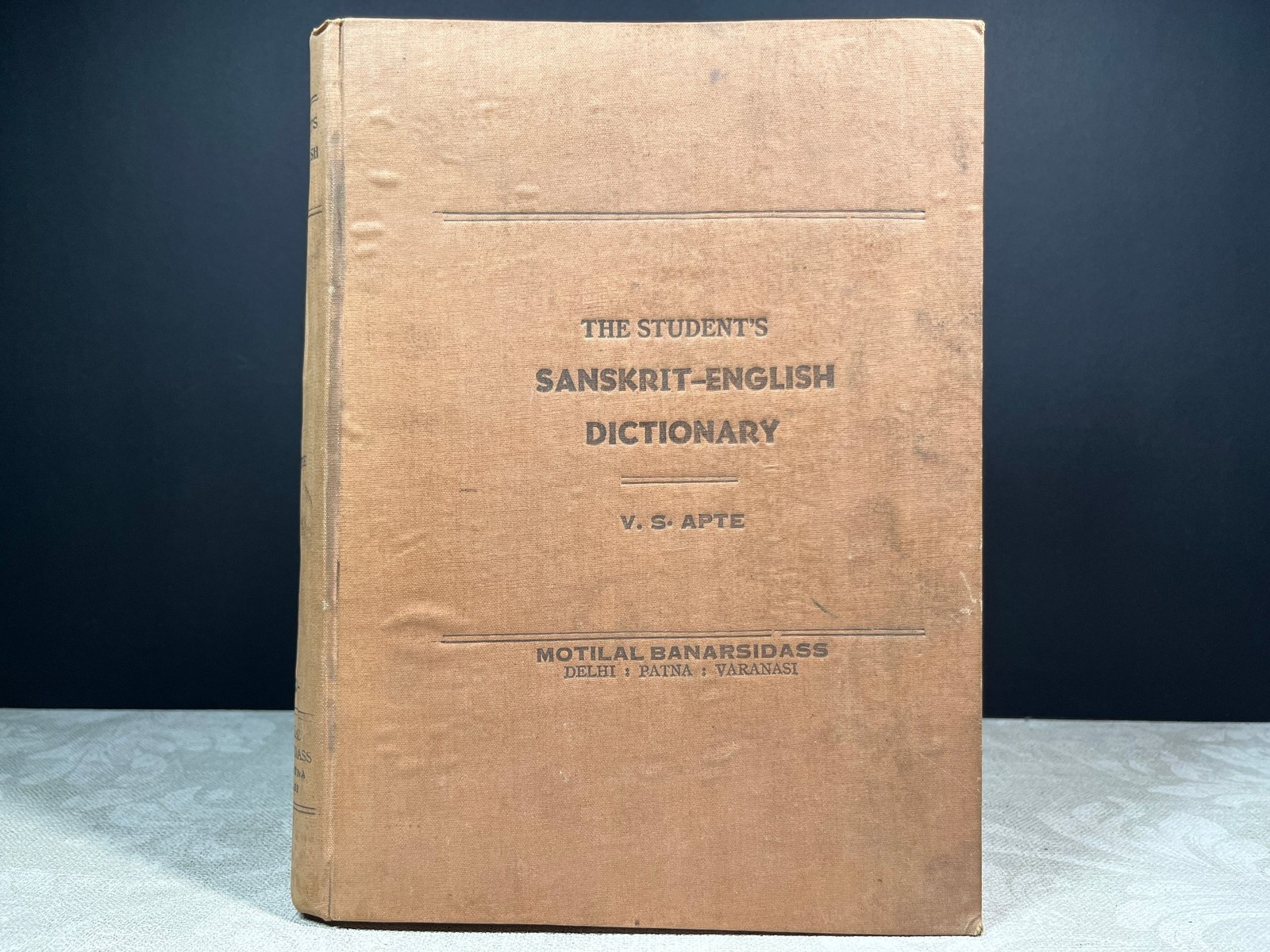 1959 The Student’s Sanskrit-English Dictionary by Vaman Shivram Apte Hardcover