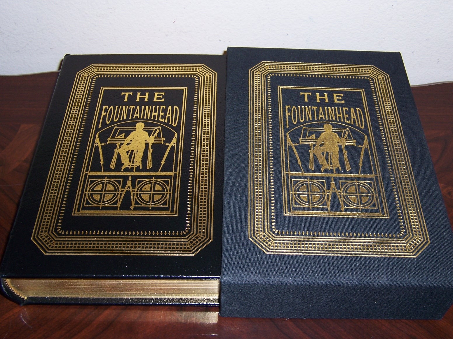 Easton Press Limited Ed. Ayn Rand’s FOUNTAINHEAD -Dennis Lyall & Victoria Vebell