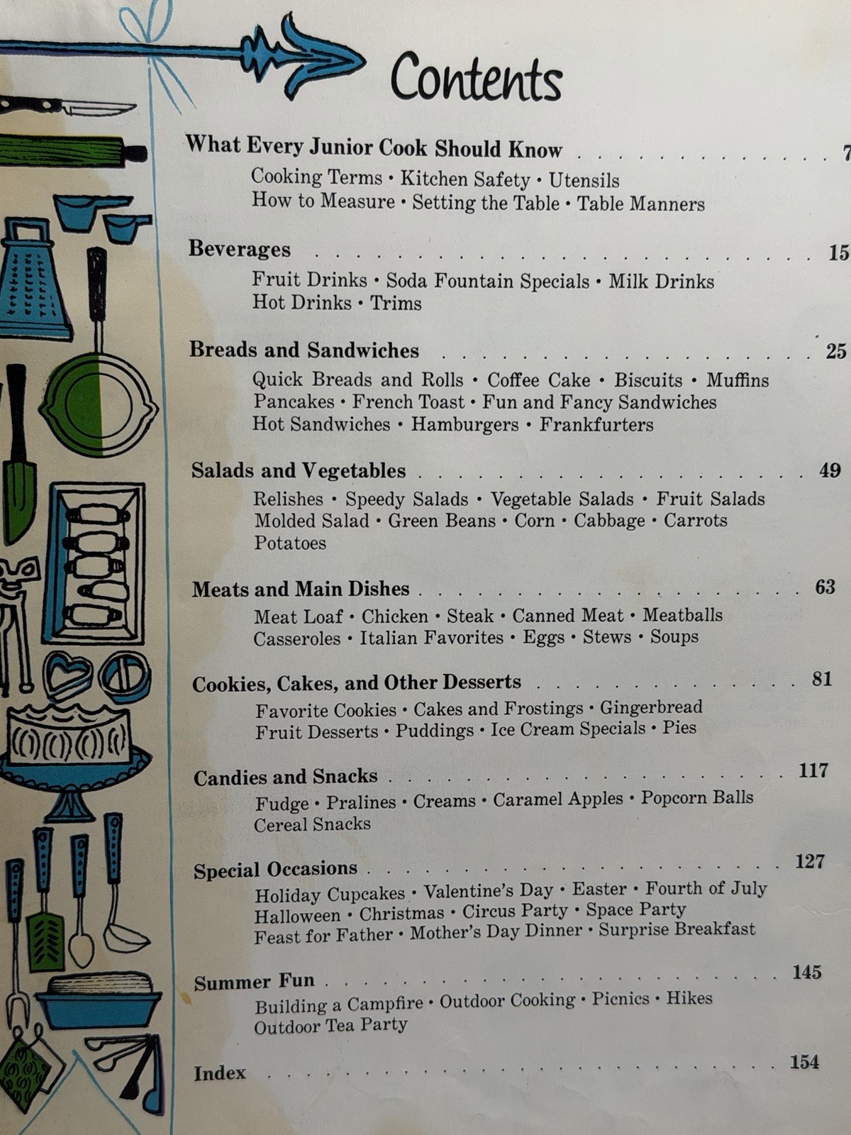 Betty Crocker’s New Boys and Girls Cook Book 1965 1st Edition 1st Printing