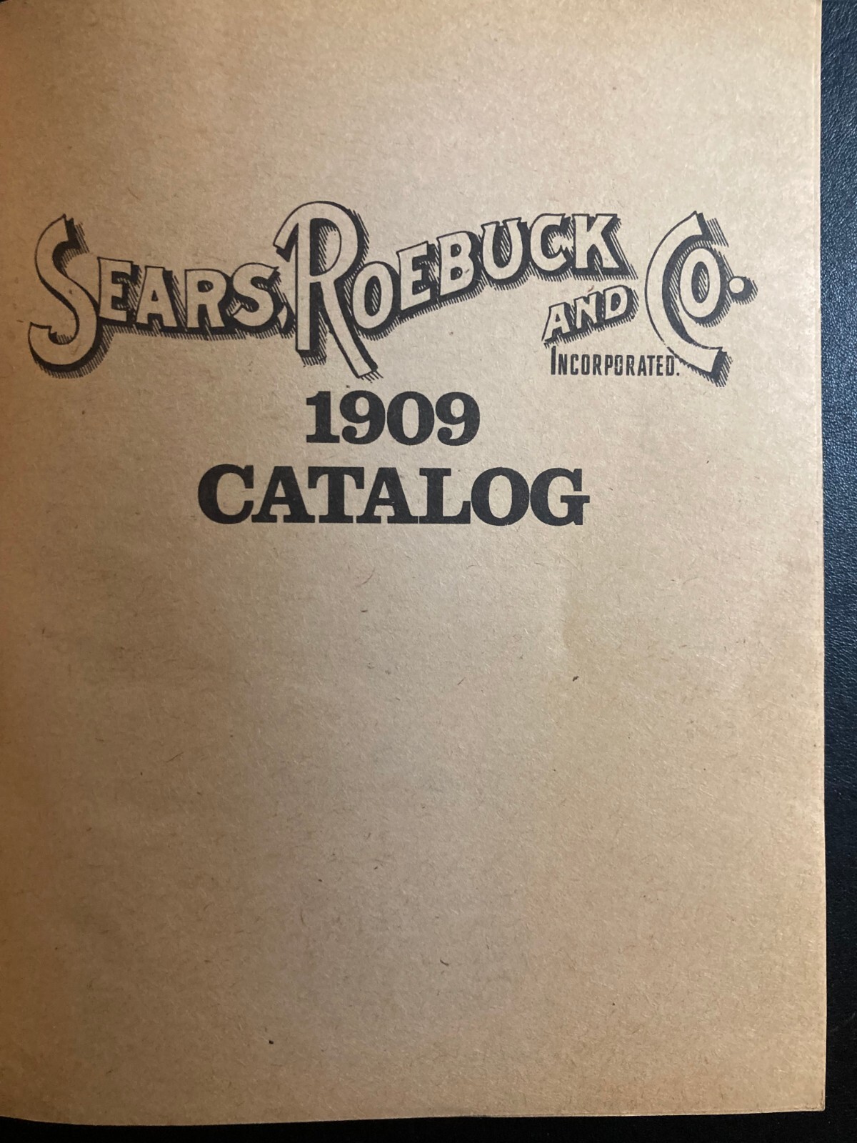 Sears, Roebuck and Co. Consumer’s Guide (Fall 1909) Ventura Books 1979 Paperback