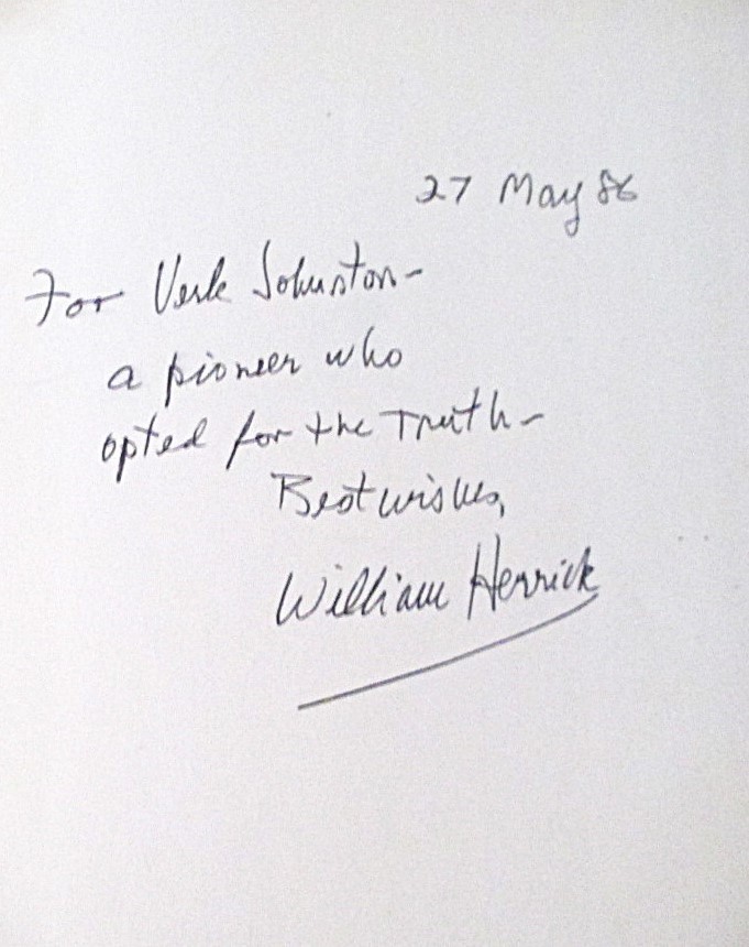 SIGNED WILLIAM HERRICK – HERMANOS! – Hb Dj – 1ST – RARE NOVEL LOT OF INSIGHTS