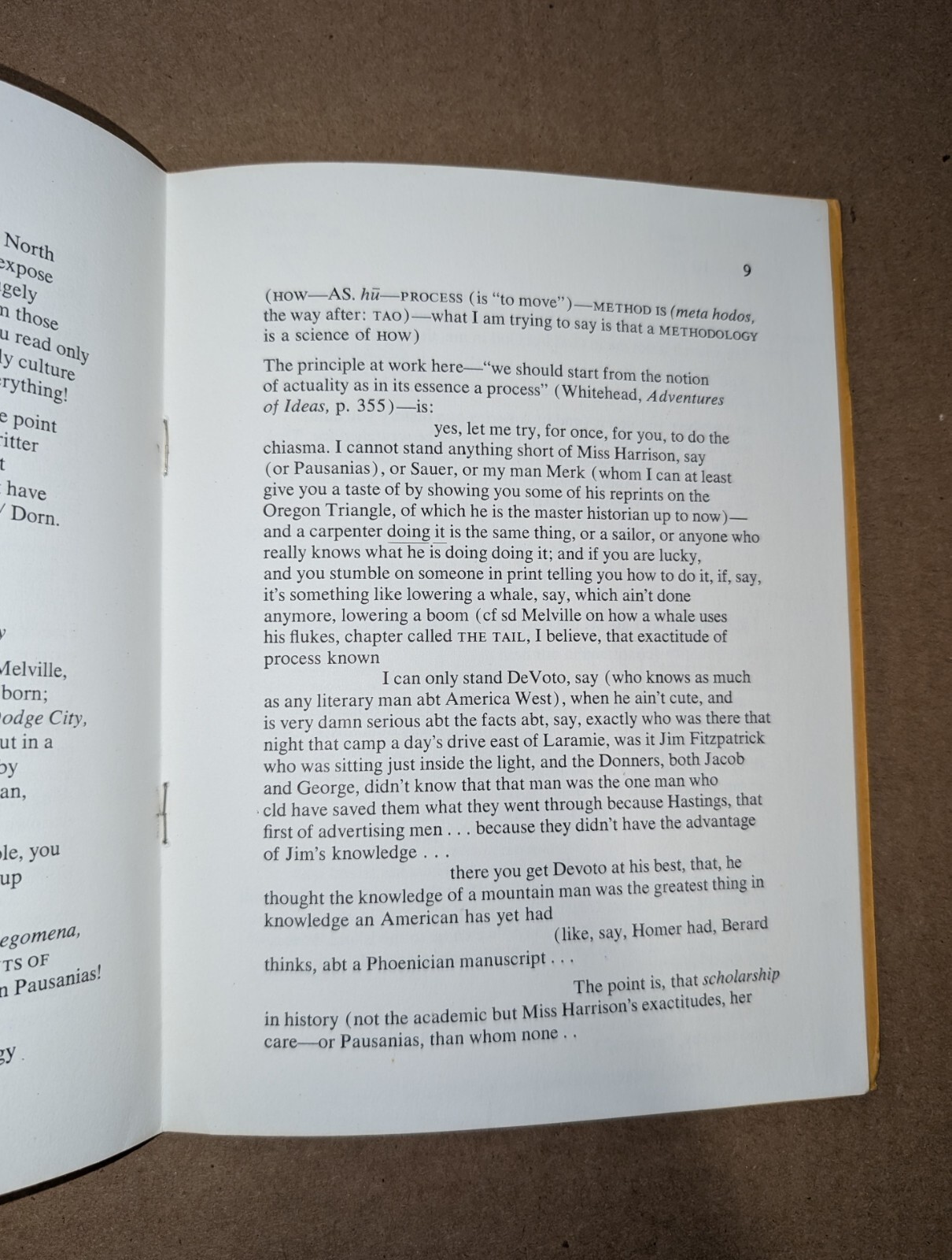 SIGNED CHARLES OLSON Bibliography on America for Ed Dorn 1964 softcover