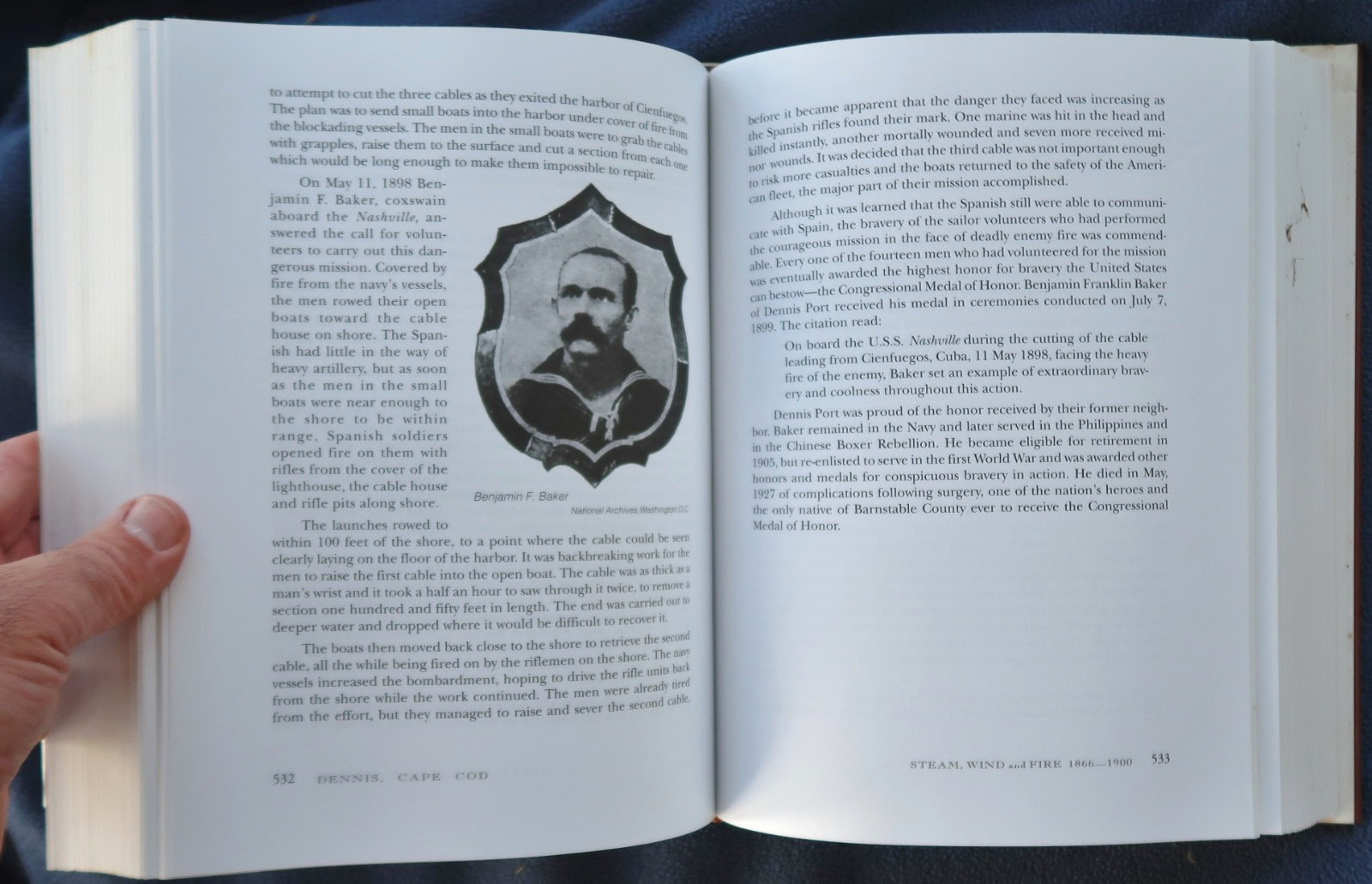 DENNIS, CAPE COD: From Firstcomers to Newcomers 1639-1993 by Nancy Thacer Reid