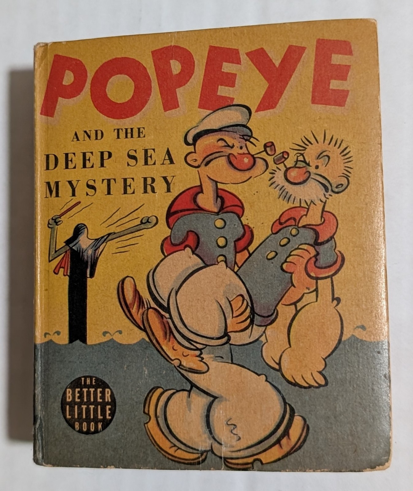 1939 Popeye and the Deep Sea Mystery Better Little Book #1499 Whitman Segar VG