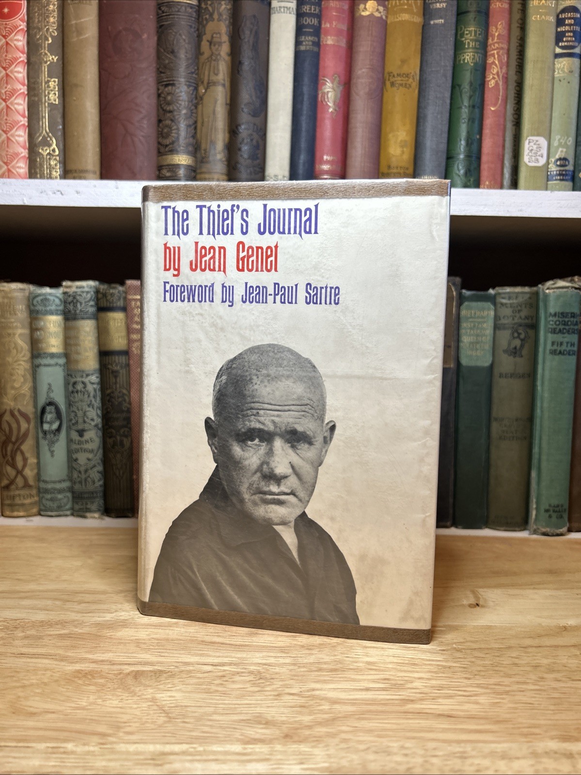 The Thief’s Journal book Jean Genet 1st edition HCDJ 1964 Grove Press jacket