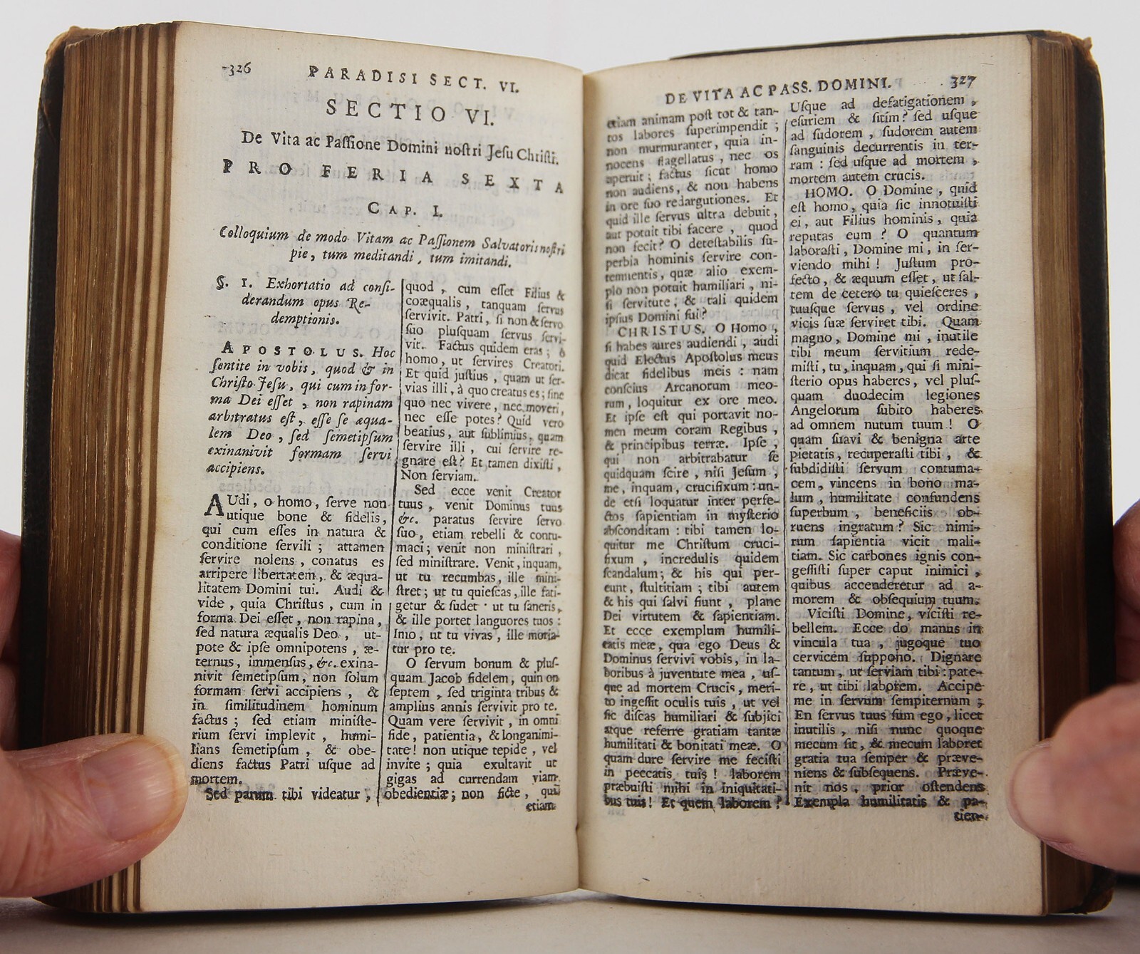 Jacob Horstius‘ Paradisus Animae Christianae 1716 Paradise of the Christian Soul
