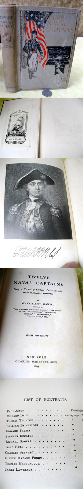 TWELVE NAVY CAPTAINS,1899,Molly Elliot Seawell,Illust