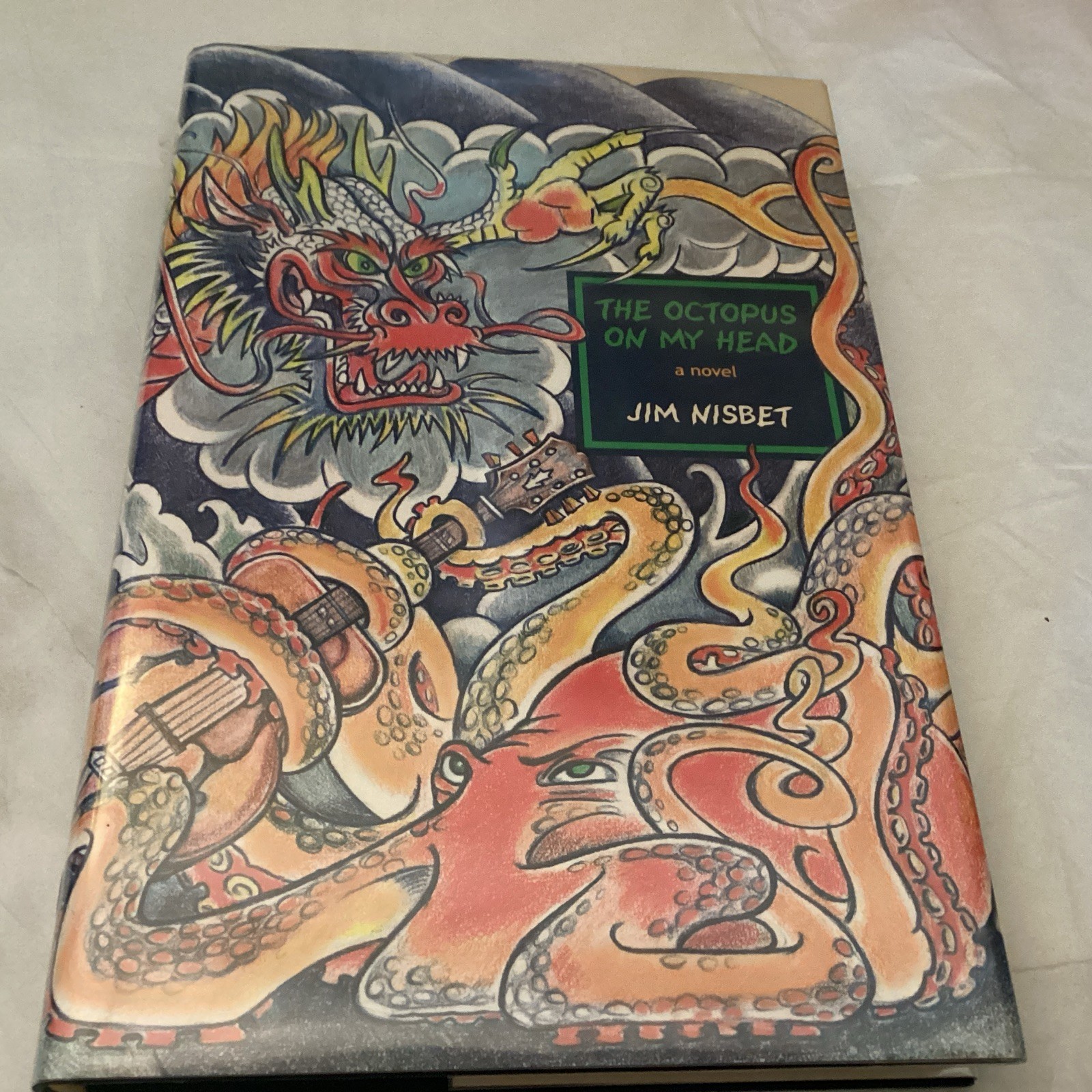 Jim Nisbet THE OCTOPUS ON MY HEAD 1st HC 2007 SIGNED