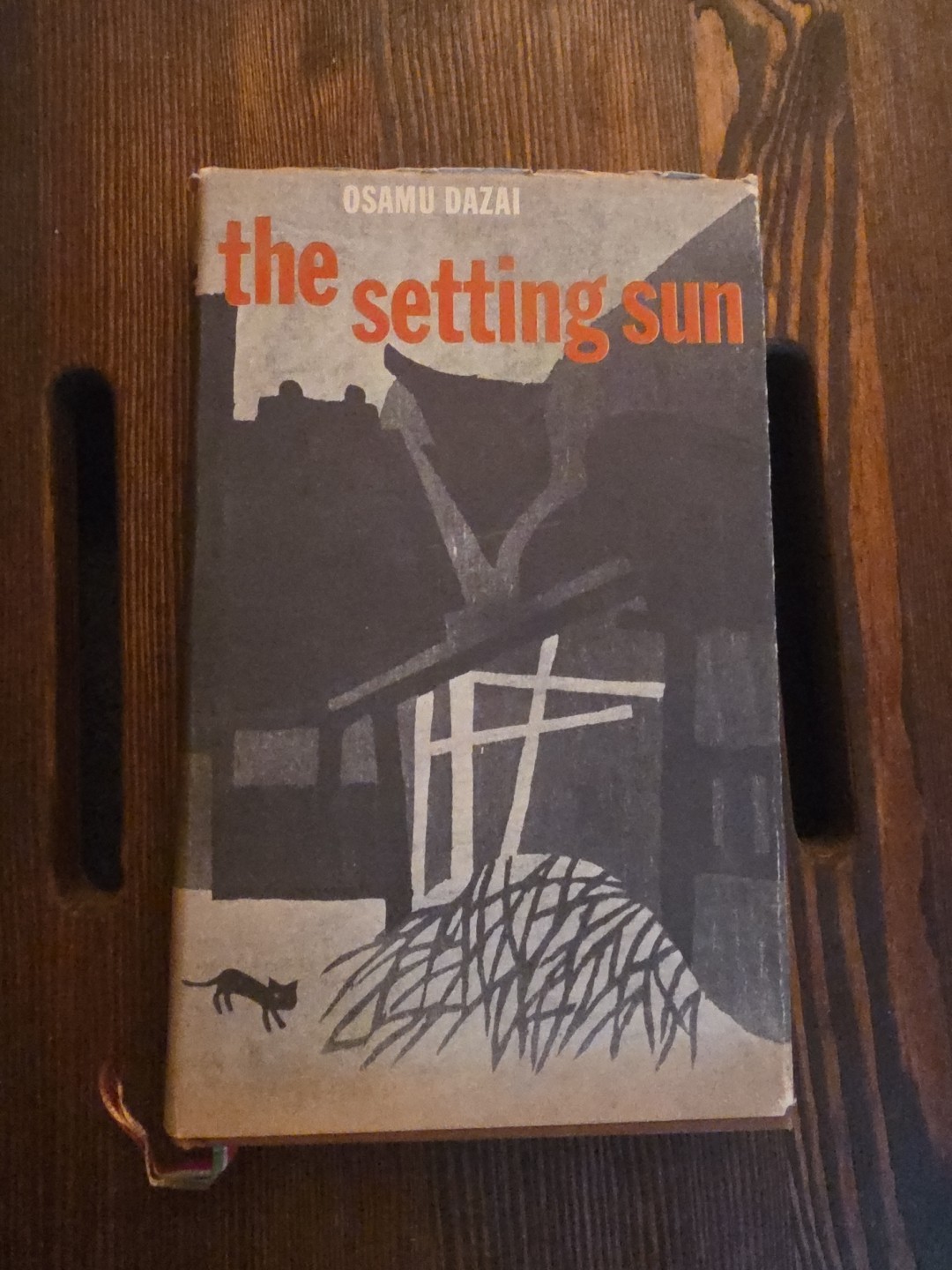 1956 1st US Edition THE SETTING SUN Osamu Dazai New Directions HC DJ