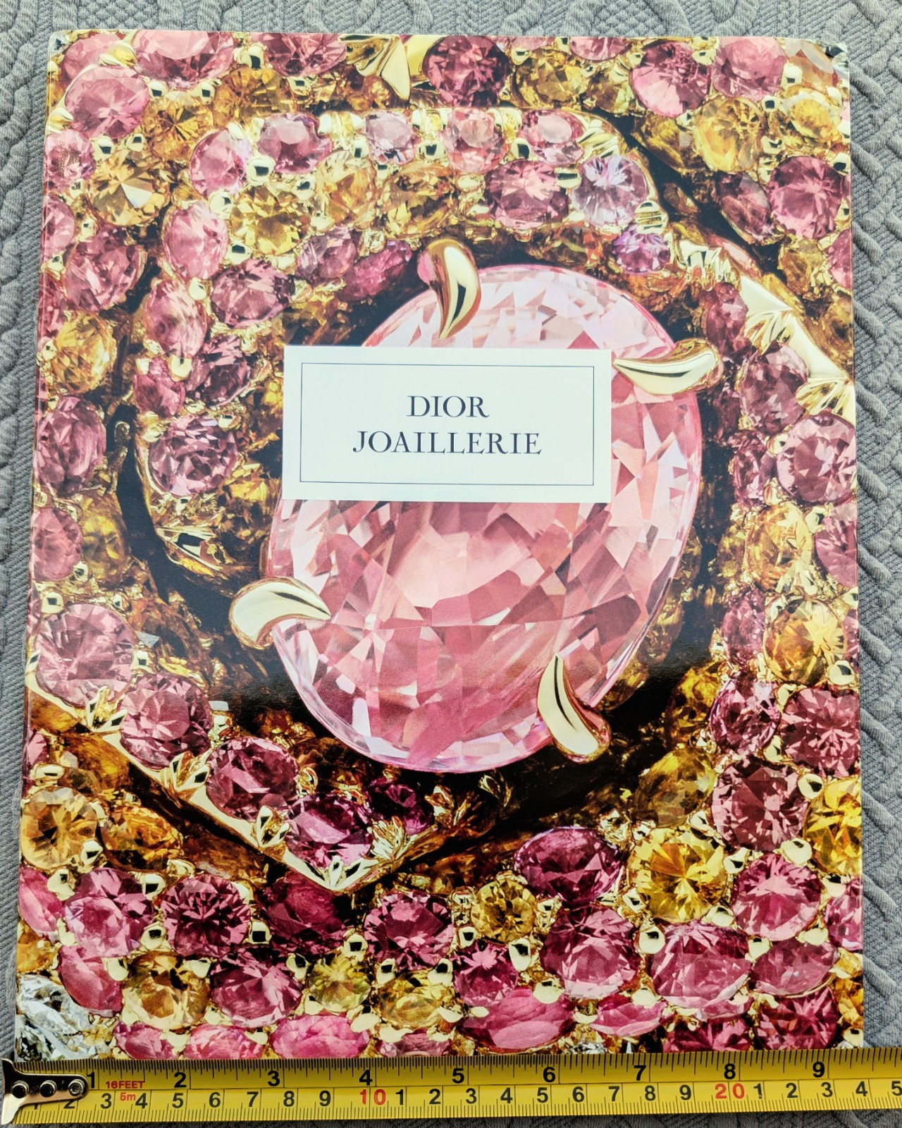DIOR JOAILLERIE (2013) Hardcover/Color 67 Page Coffee Table Book ~ 12.25″ x 9.5″
