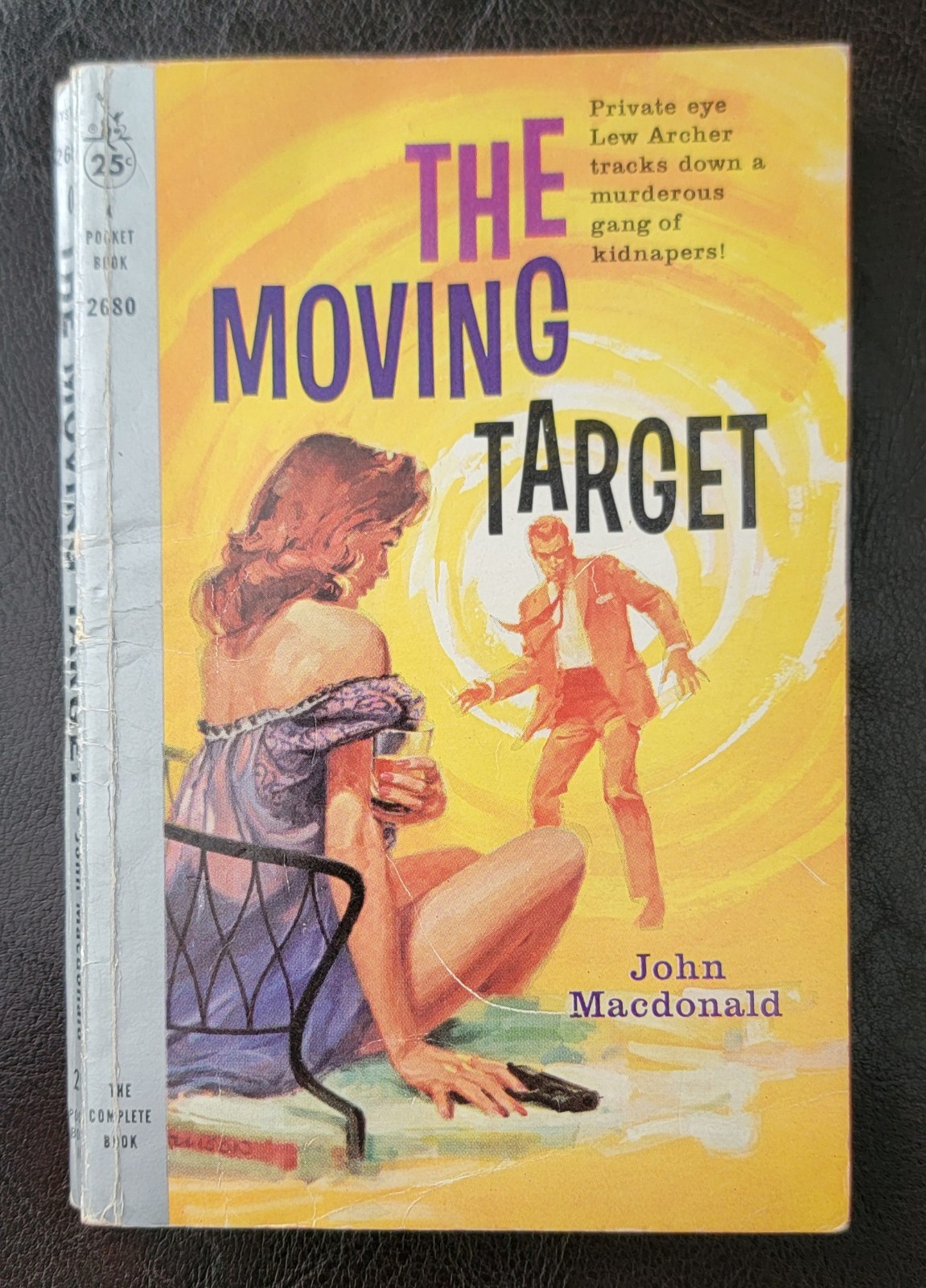 The Moving Target John Ross MacDonald Pocket 2680 1959 Lew Archer Scarce