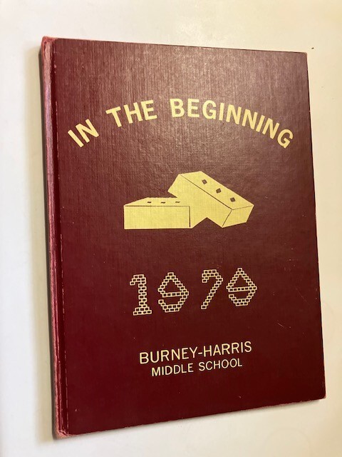 1979 Comet Comets yearbook Burney-Harris Middle School, Athens Georgia Ga