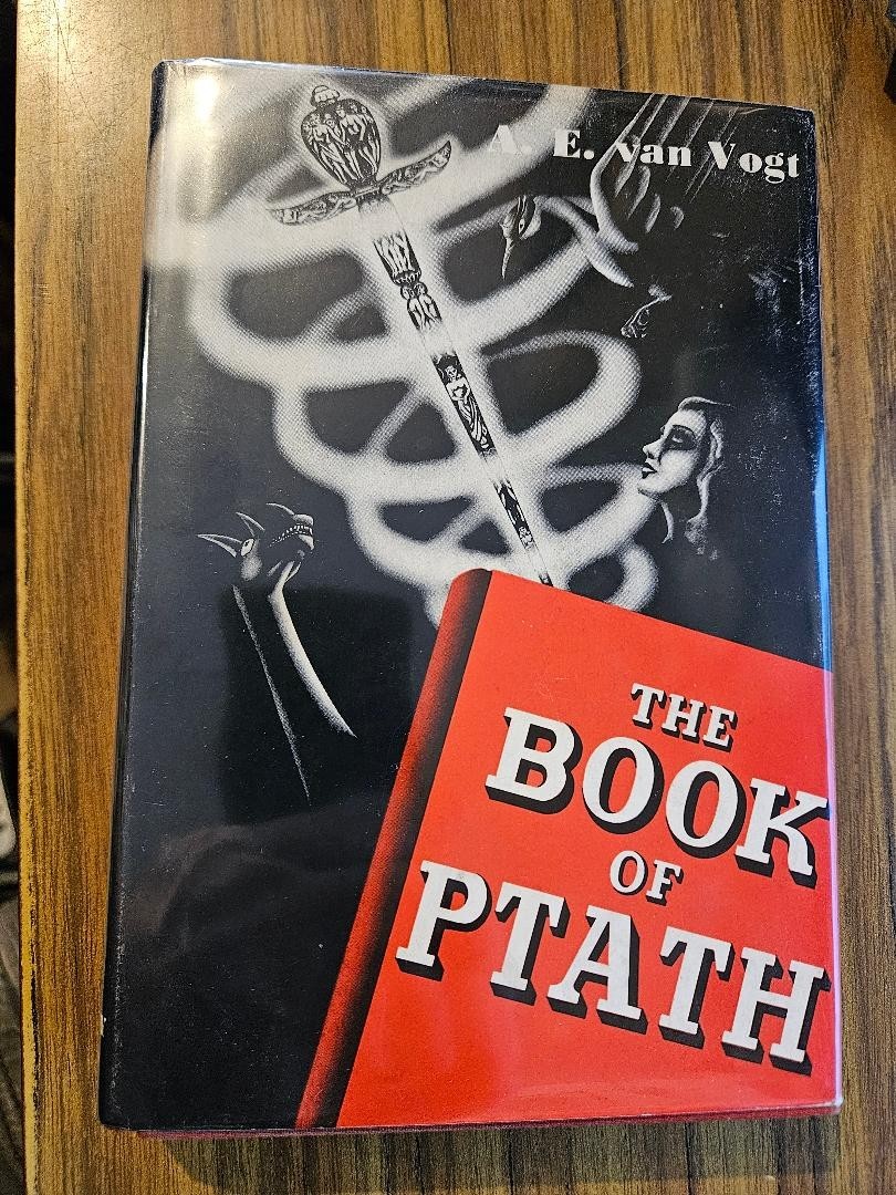 The Book of Ptath by A. E. Van Vogt Hardcover Book W/DJ Fantasy Press 1947