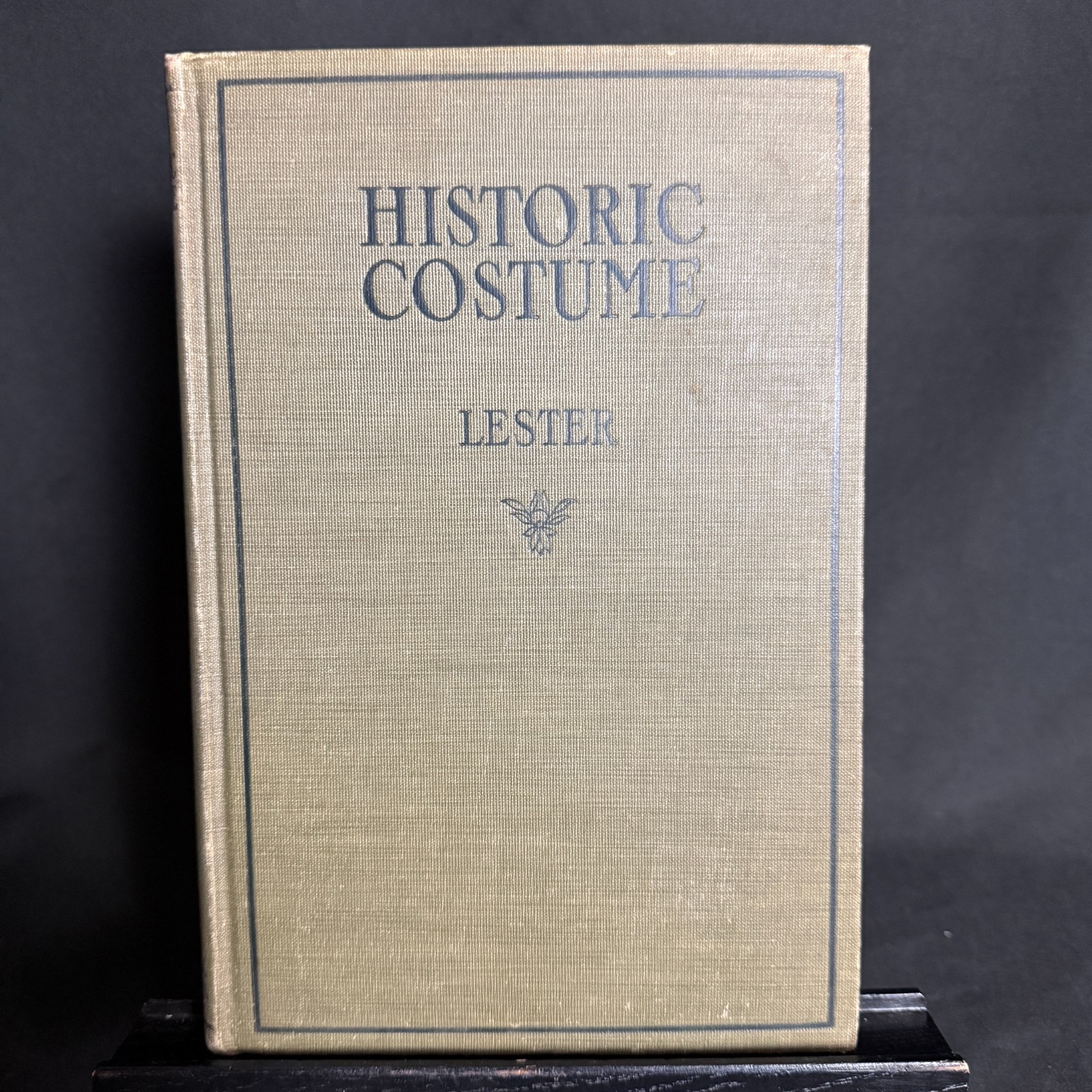 Historic Costume Katherine Morris Lester 1925 Fashion History Illustrated Book