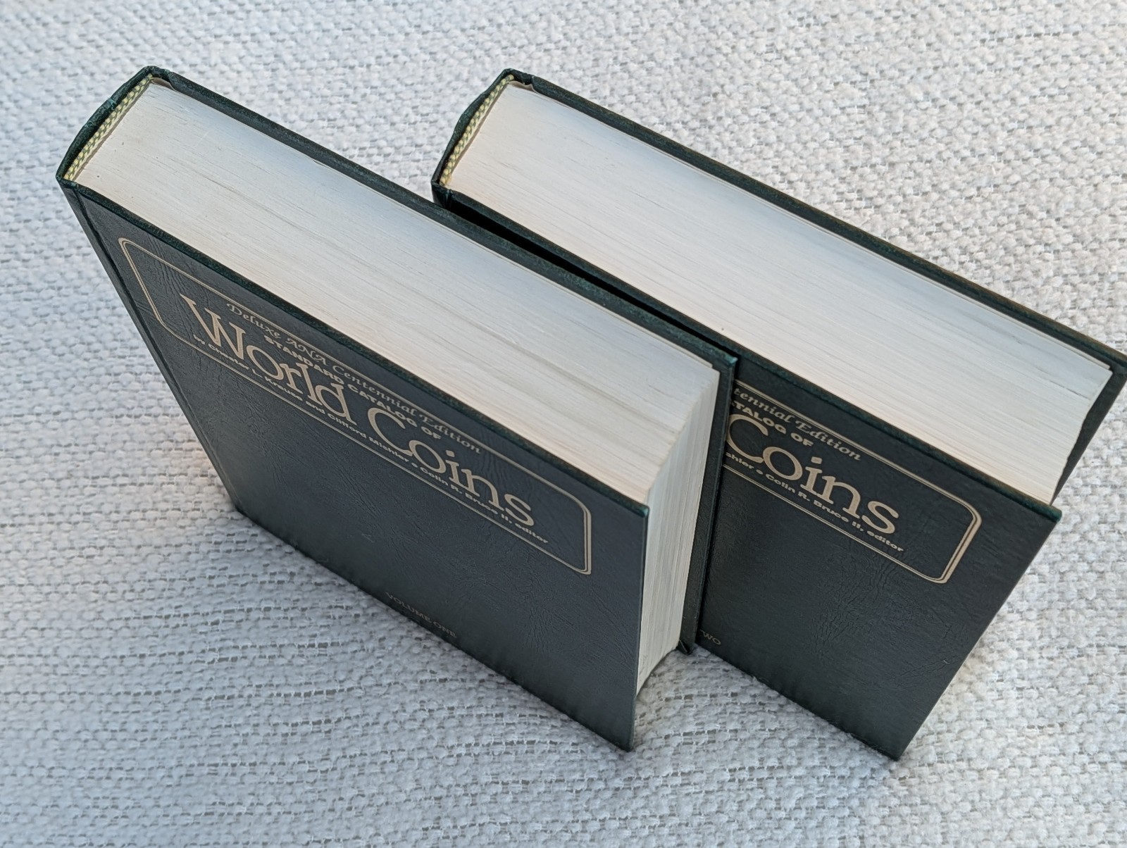 Deluxe ANA Centennial Edition Standard Catalog of World Coins, 2 Volume Box Set