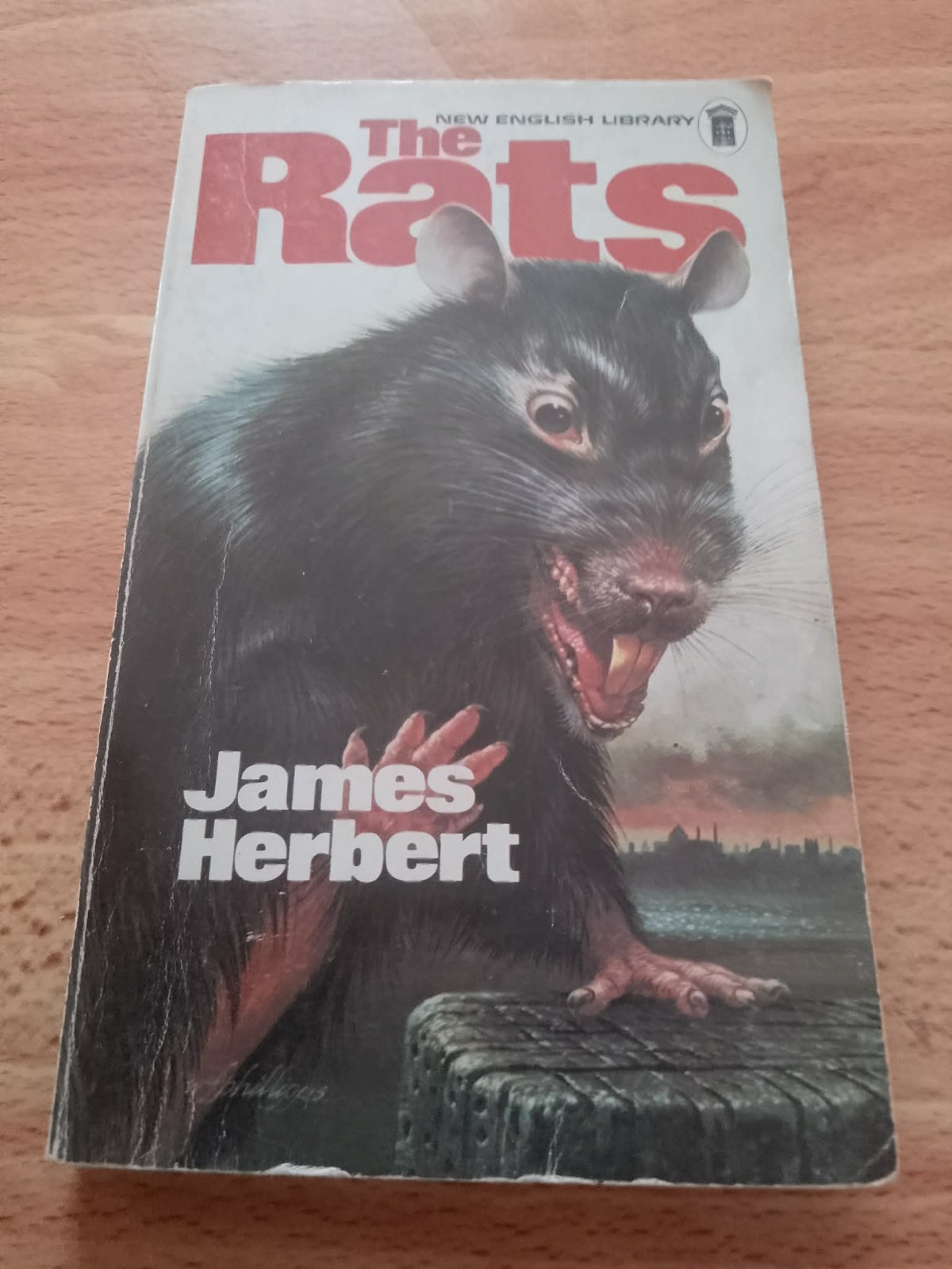James Herbert The Rats New English Library NEL