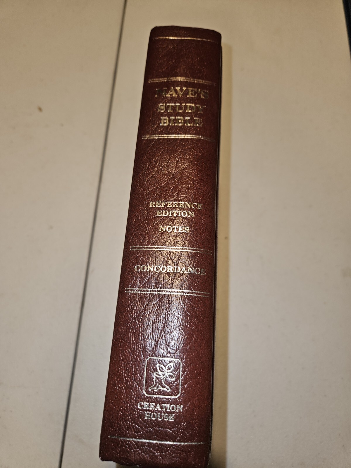 Nave’s Study Bible Reference Edition, Concordance, Notes, 1977 Vintage